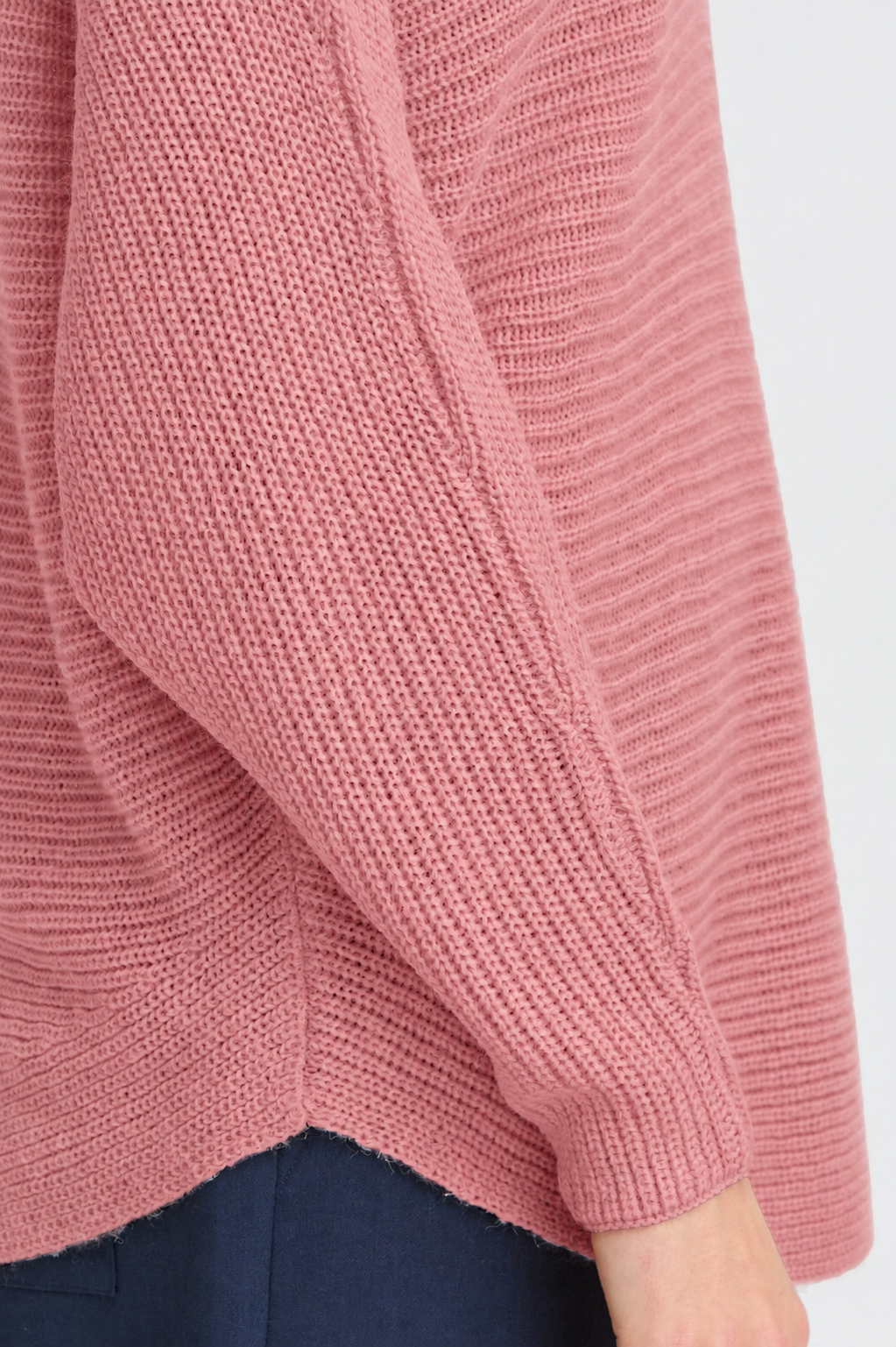 Fransa Loose Long Sleeve Sweater - Style 20611845A
