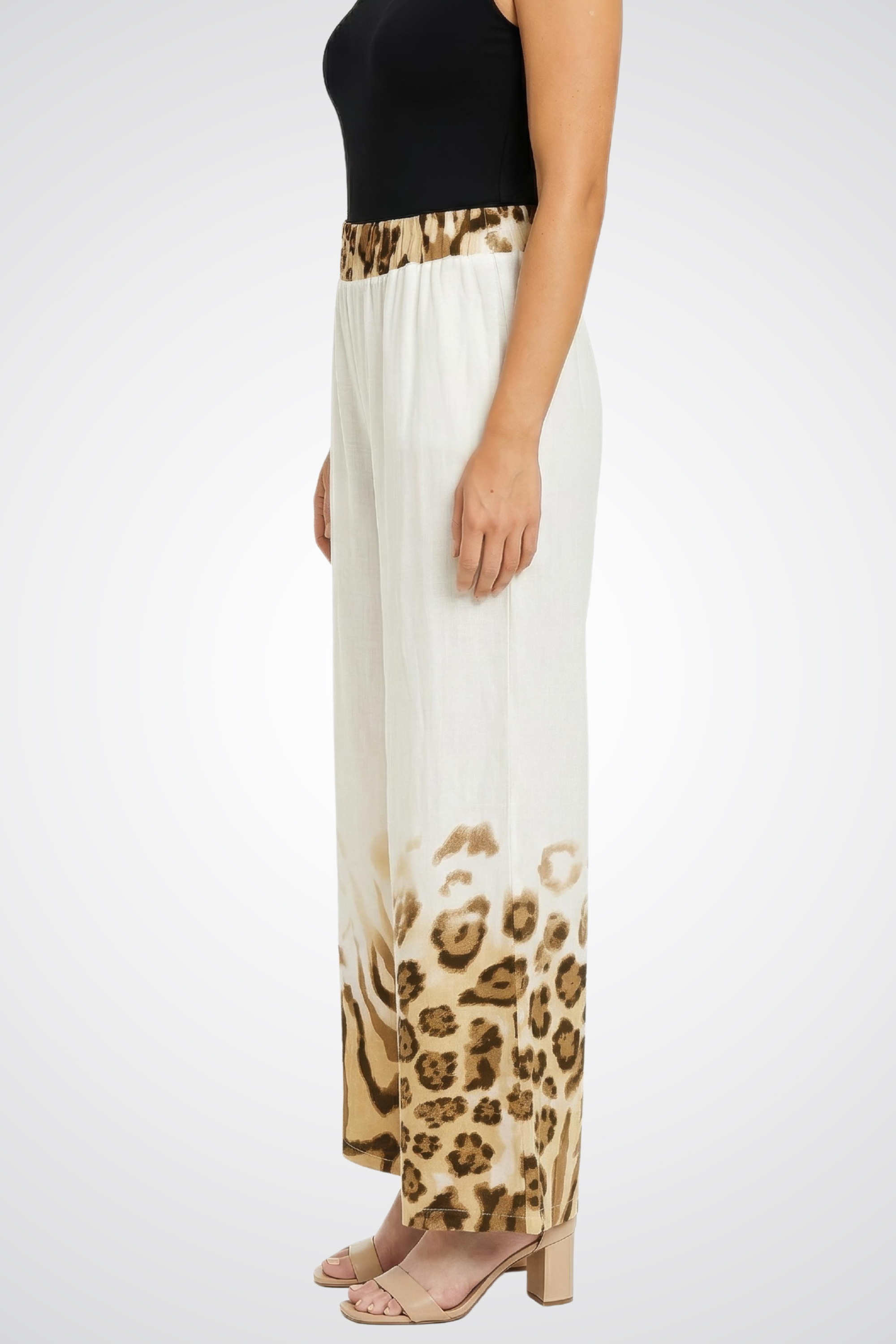 Wide-Leg Wide Pants
