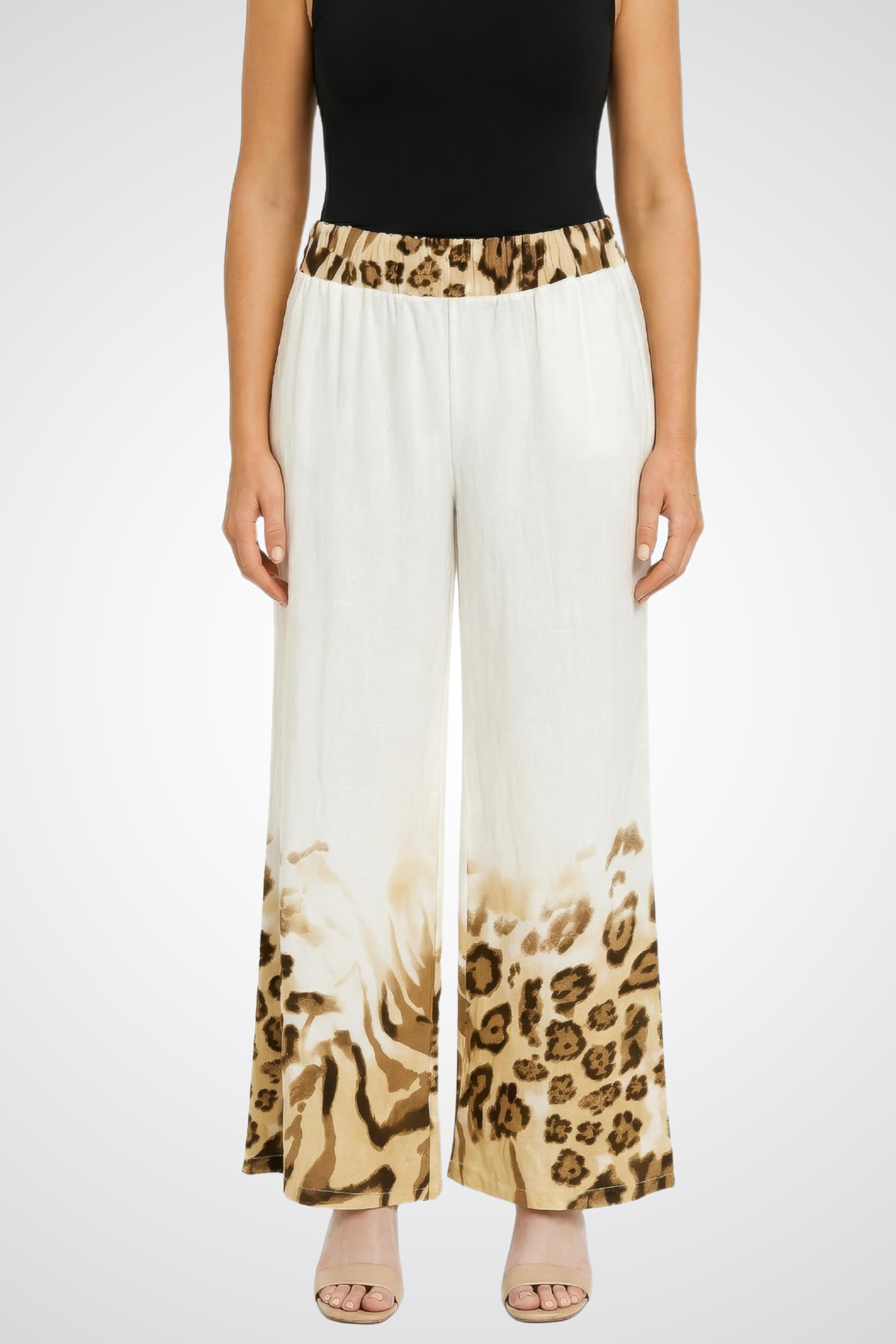 Wide-Leg Wide Pants