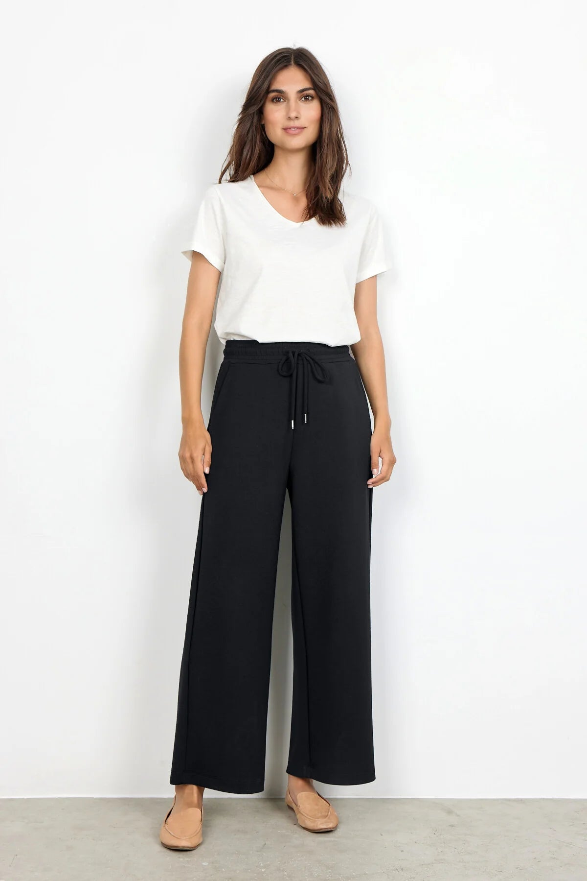 Soya Concepts Drawstring Waist Pant - Style 5f25328