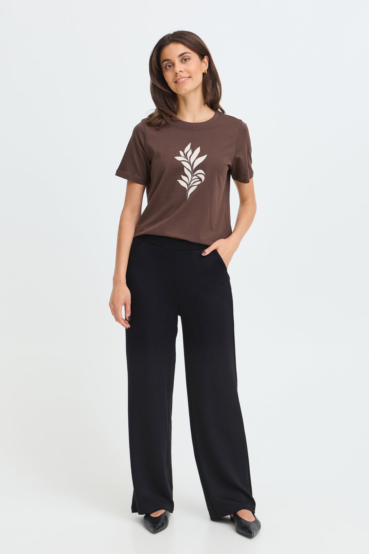 Fransa Straight Leg Pant - Style 20615556