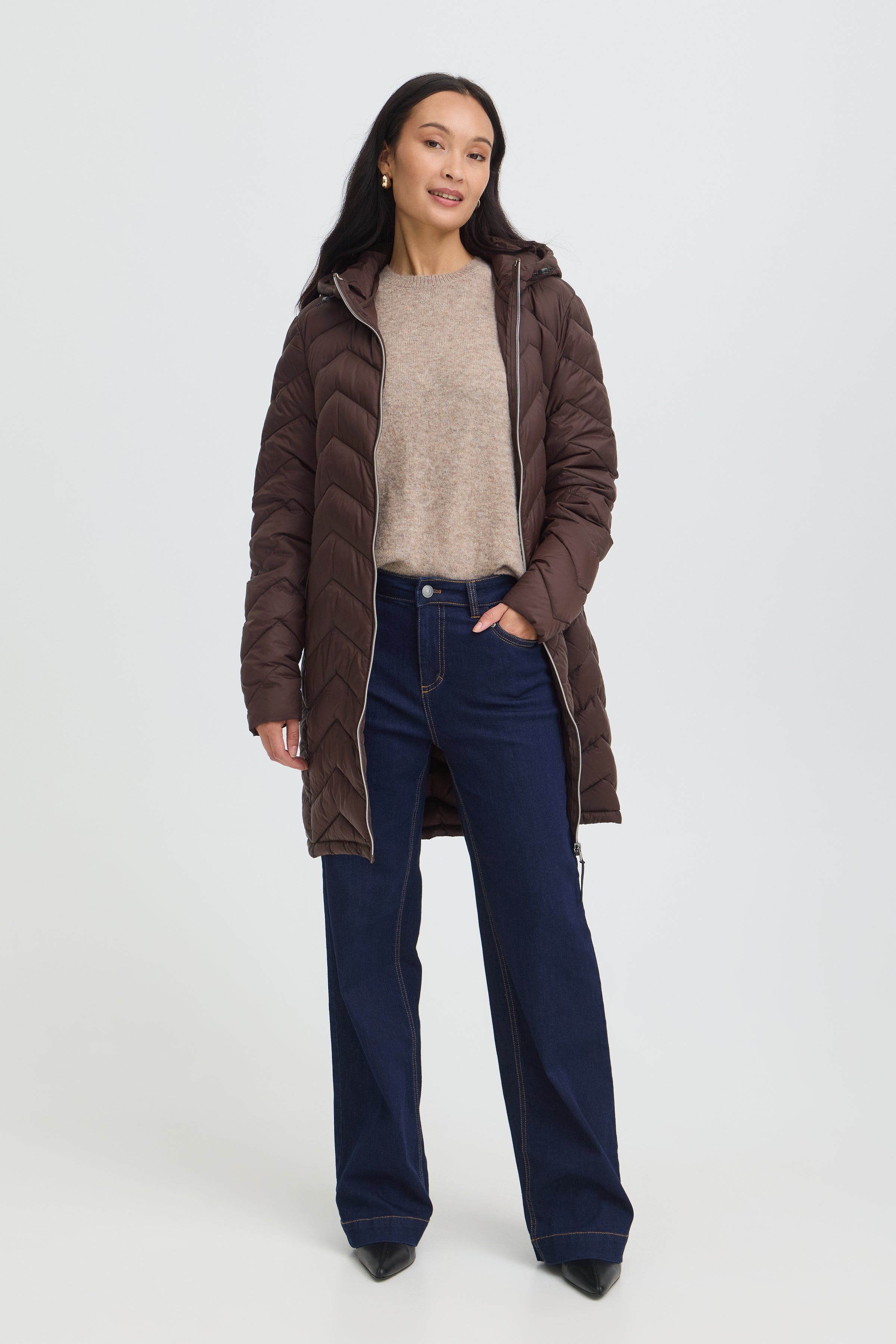 Fransa Puffer Coat - Style 20615709