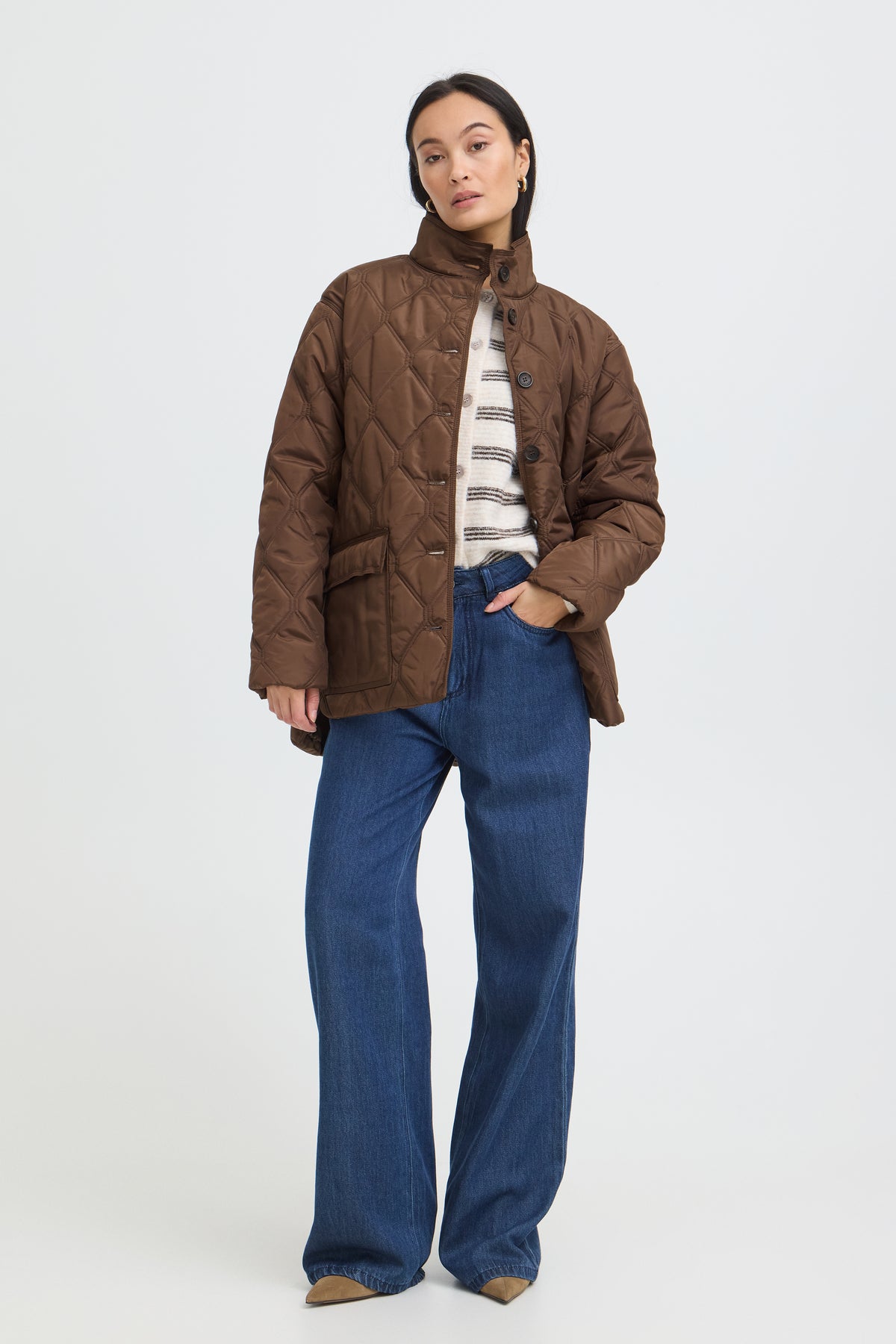 Fransa Puffer Jacket - Style 20617830