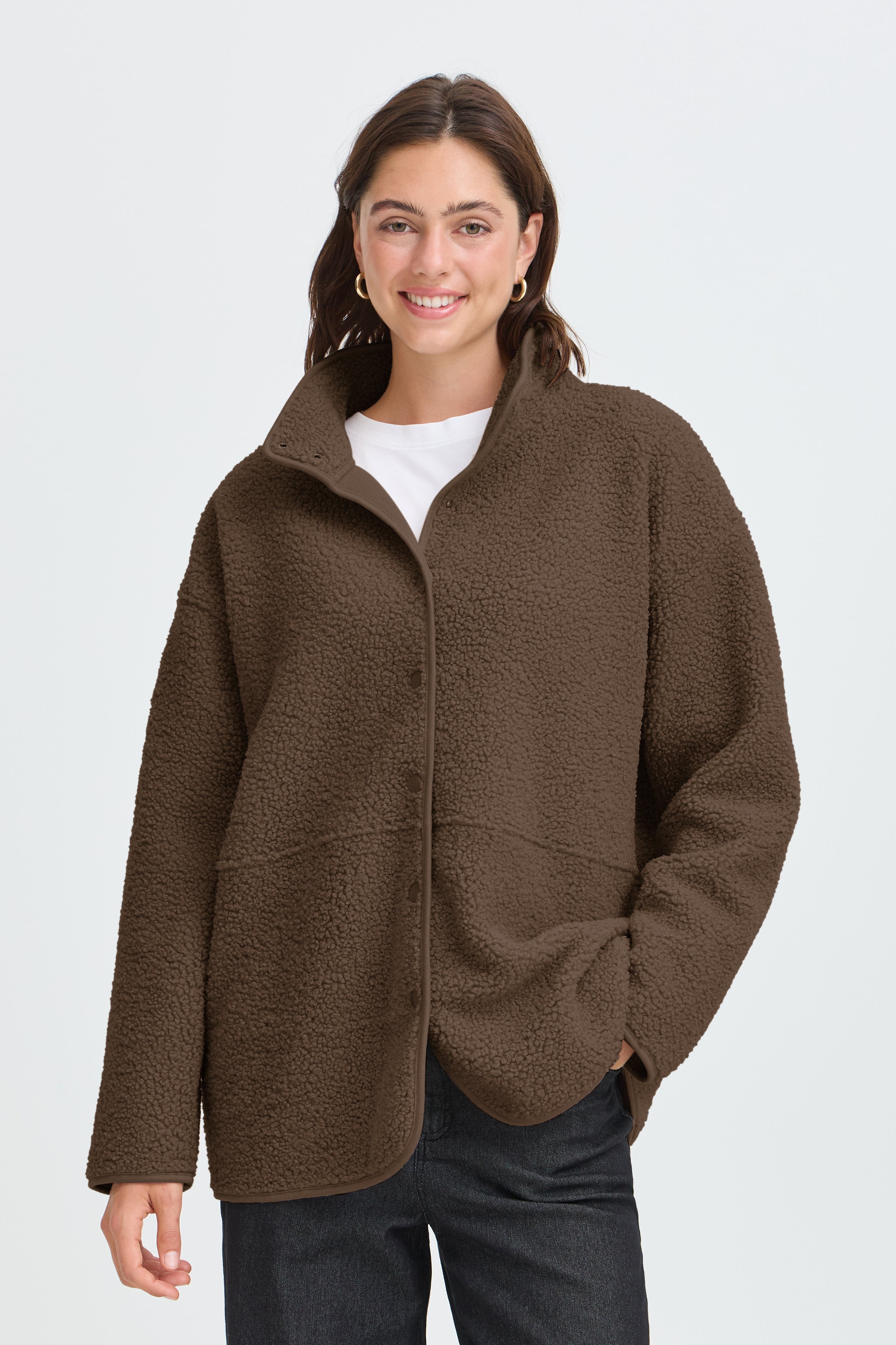 Fransa Gwynne Jacket 3 - Sherpa - Style 20618106