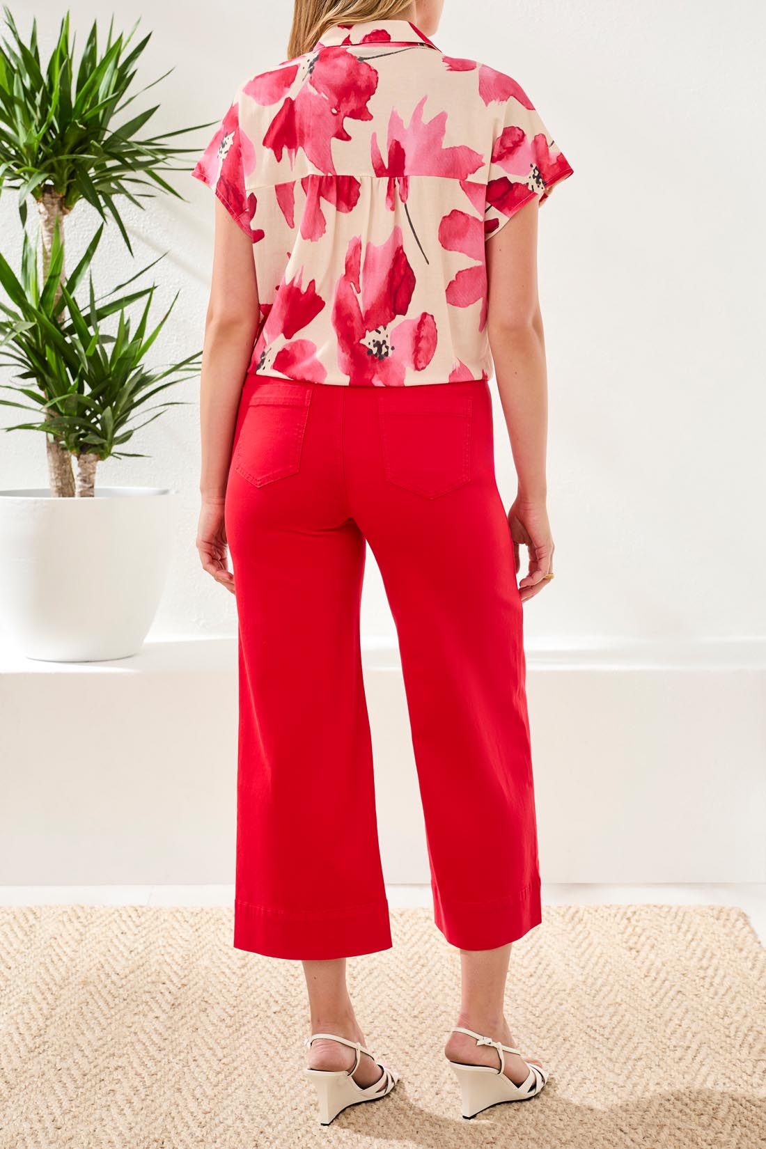 Short-Sleeve Relaxed Top