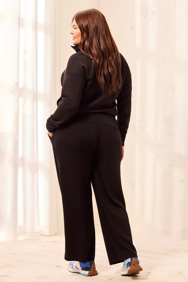 Techno Lux Scuba Pants With Waistband