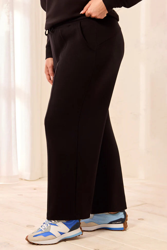 Techno Lux Scuba Pants With Waistband