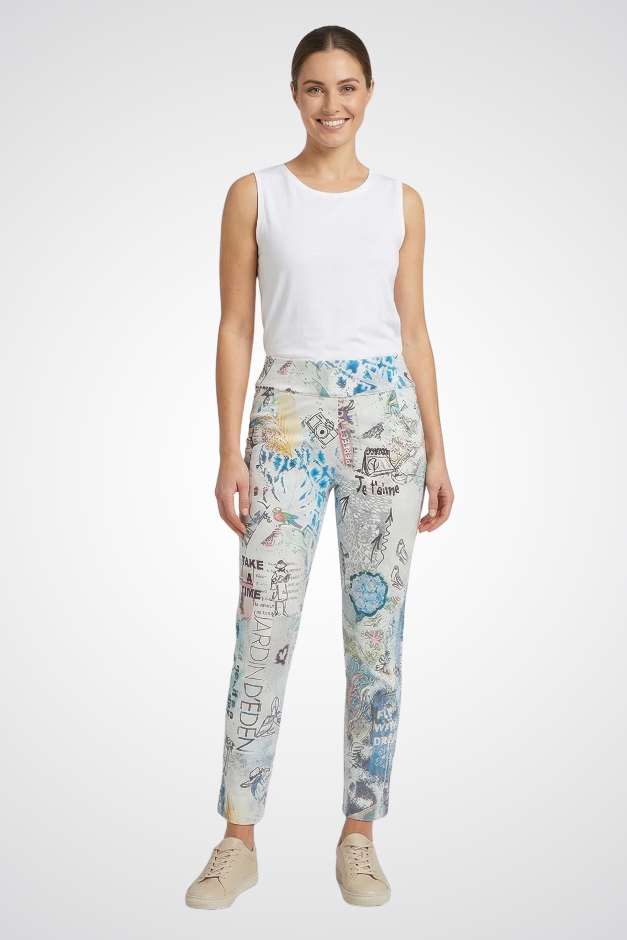 Slim-Leg Slim Pants