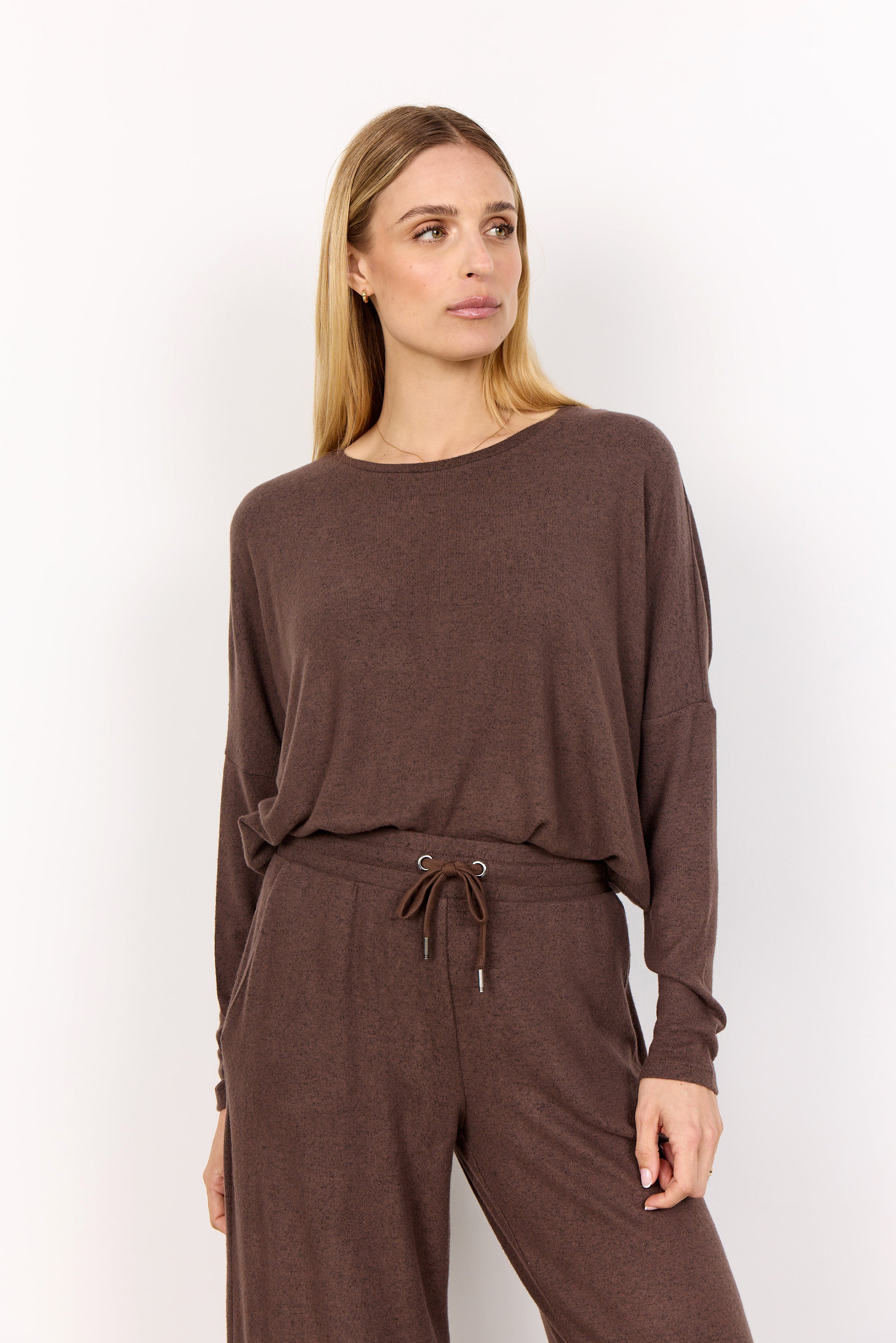 Soya Concepts  Long Sleeve Crew Neck Top - Style 5F24788