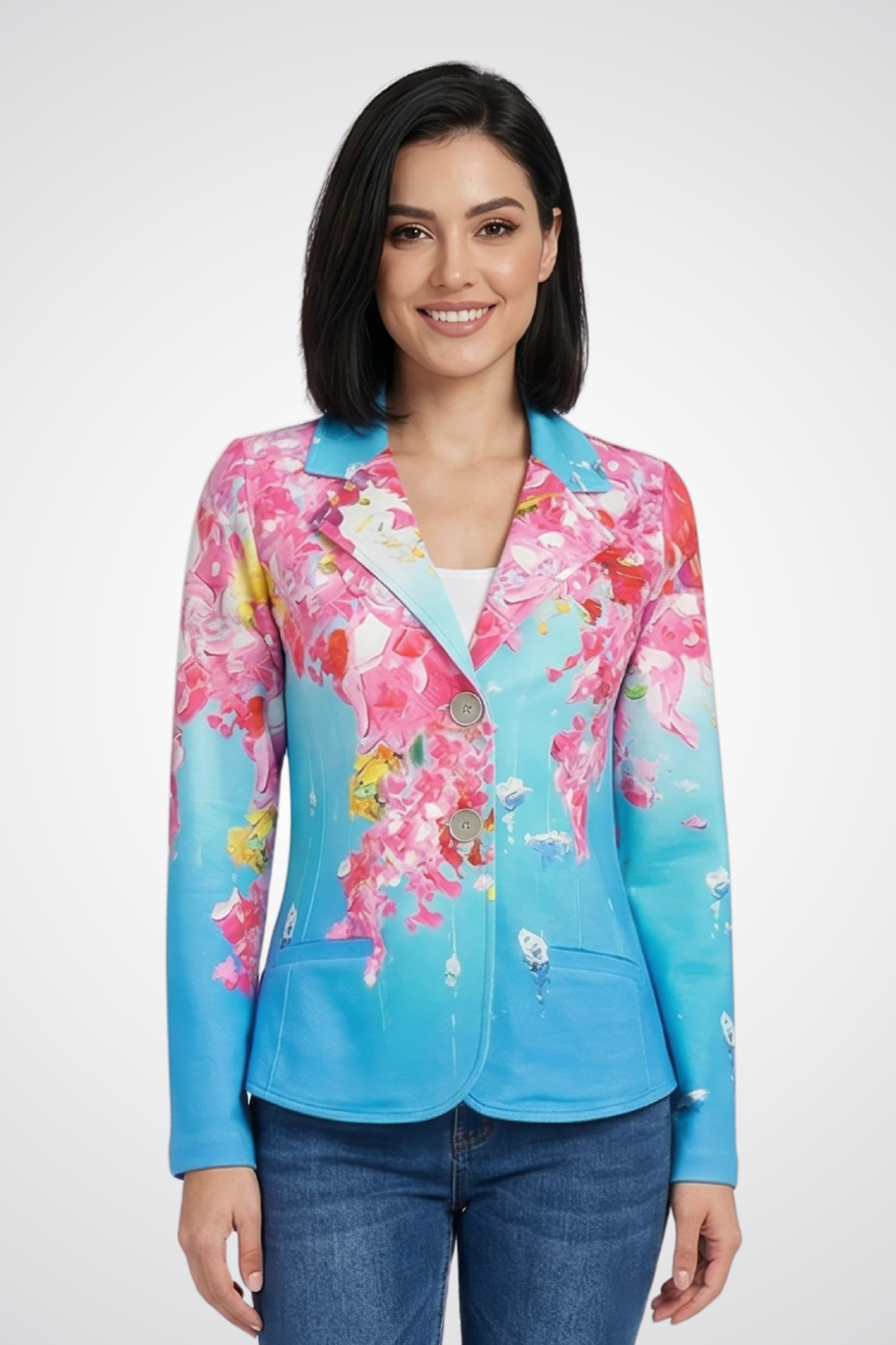 Summer In Santorini Blazer