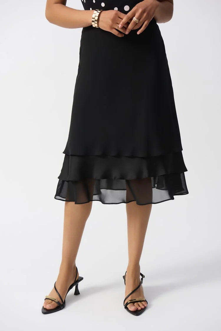 A-Line Chiffon Skirt