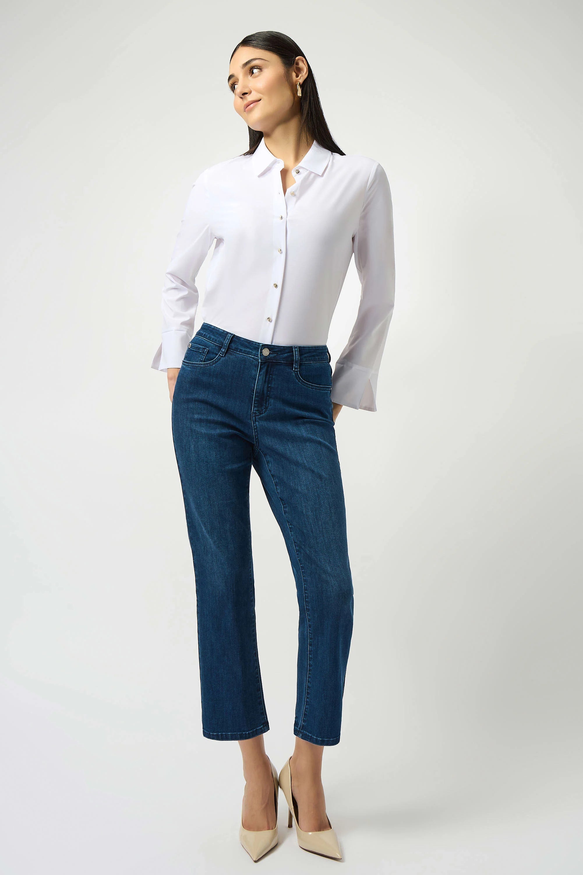 Margot Straight Leg Featherweave Jeans