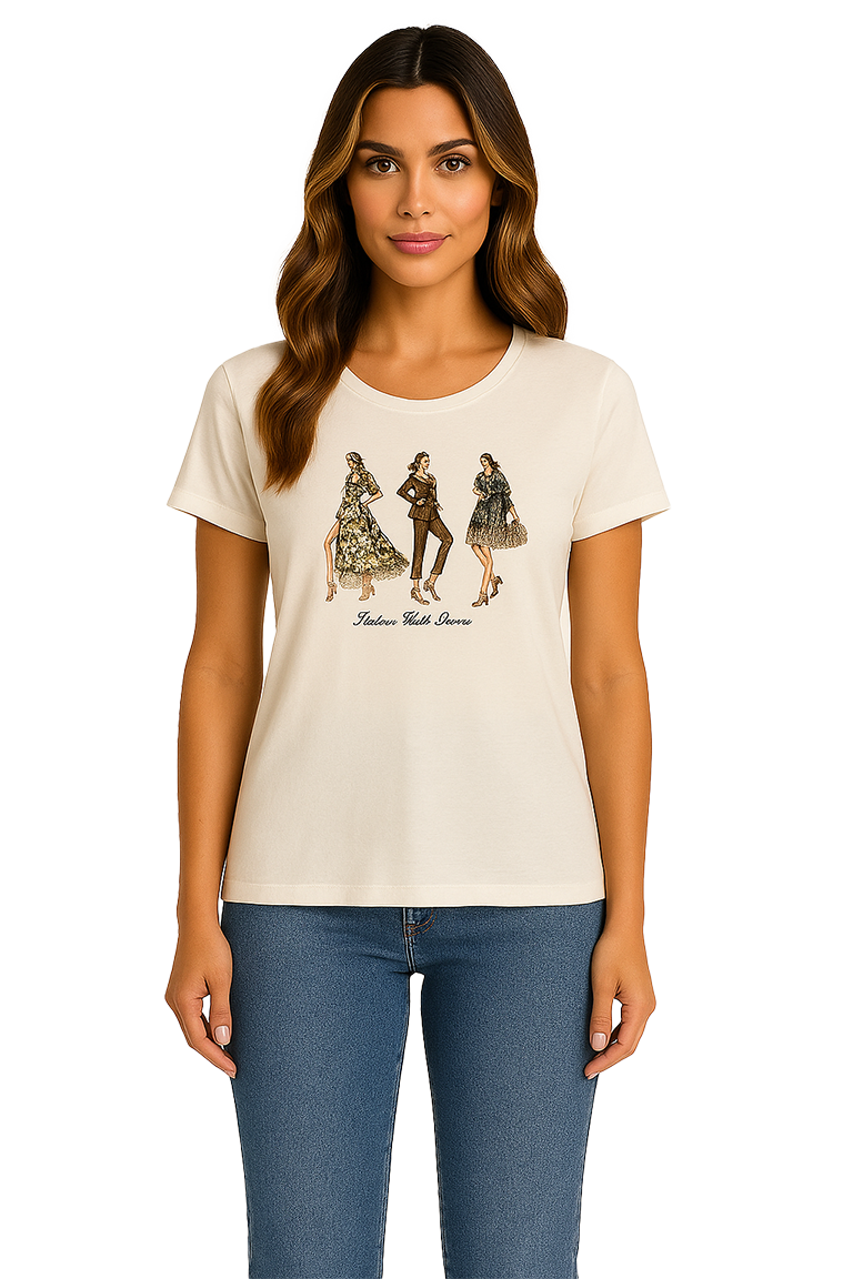 Short-Sleeve Relaxed Top