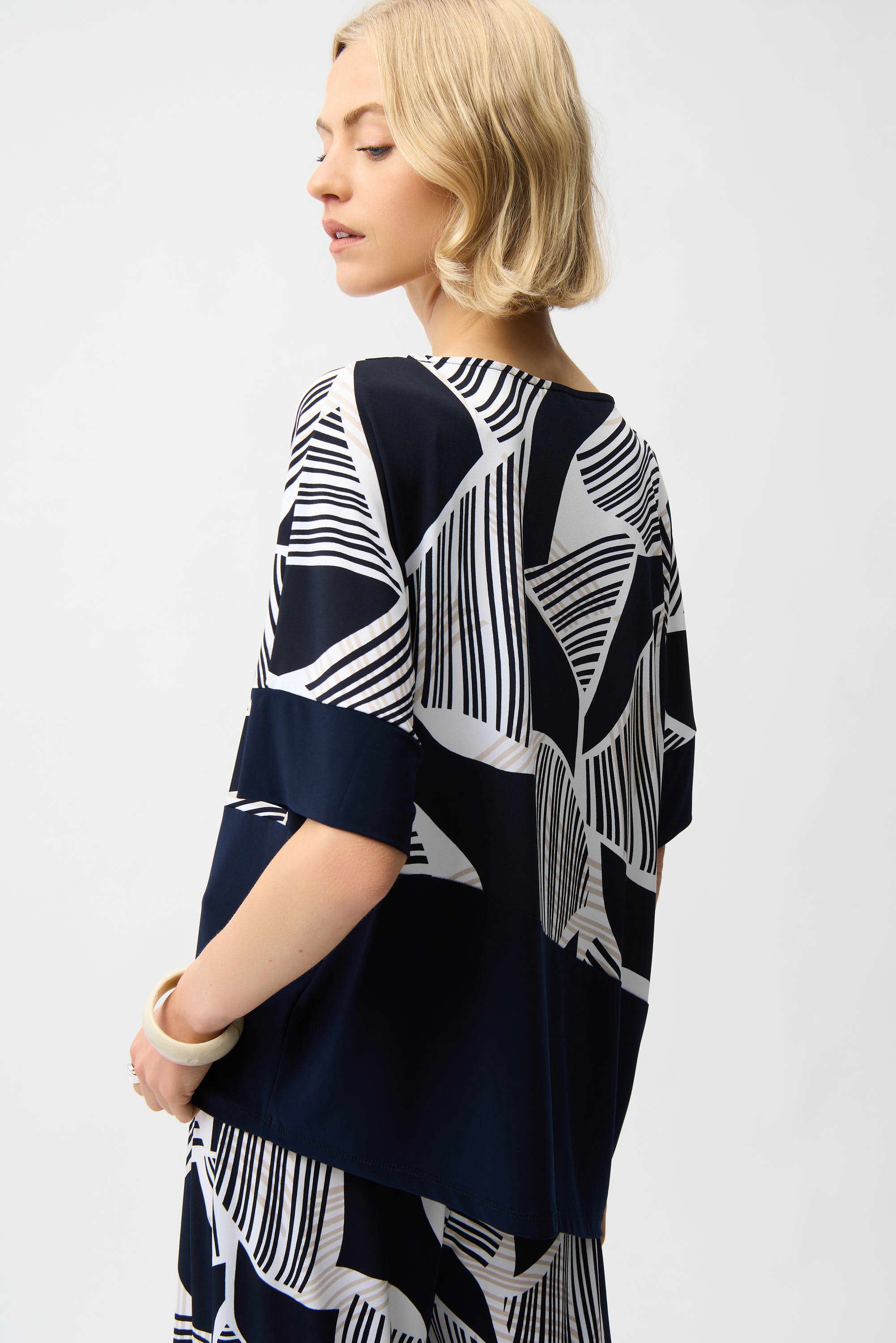 Geometric Print Top