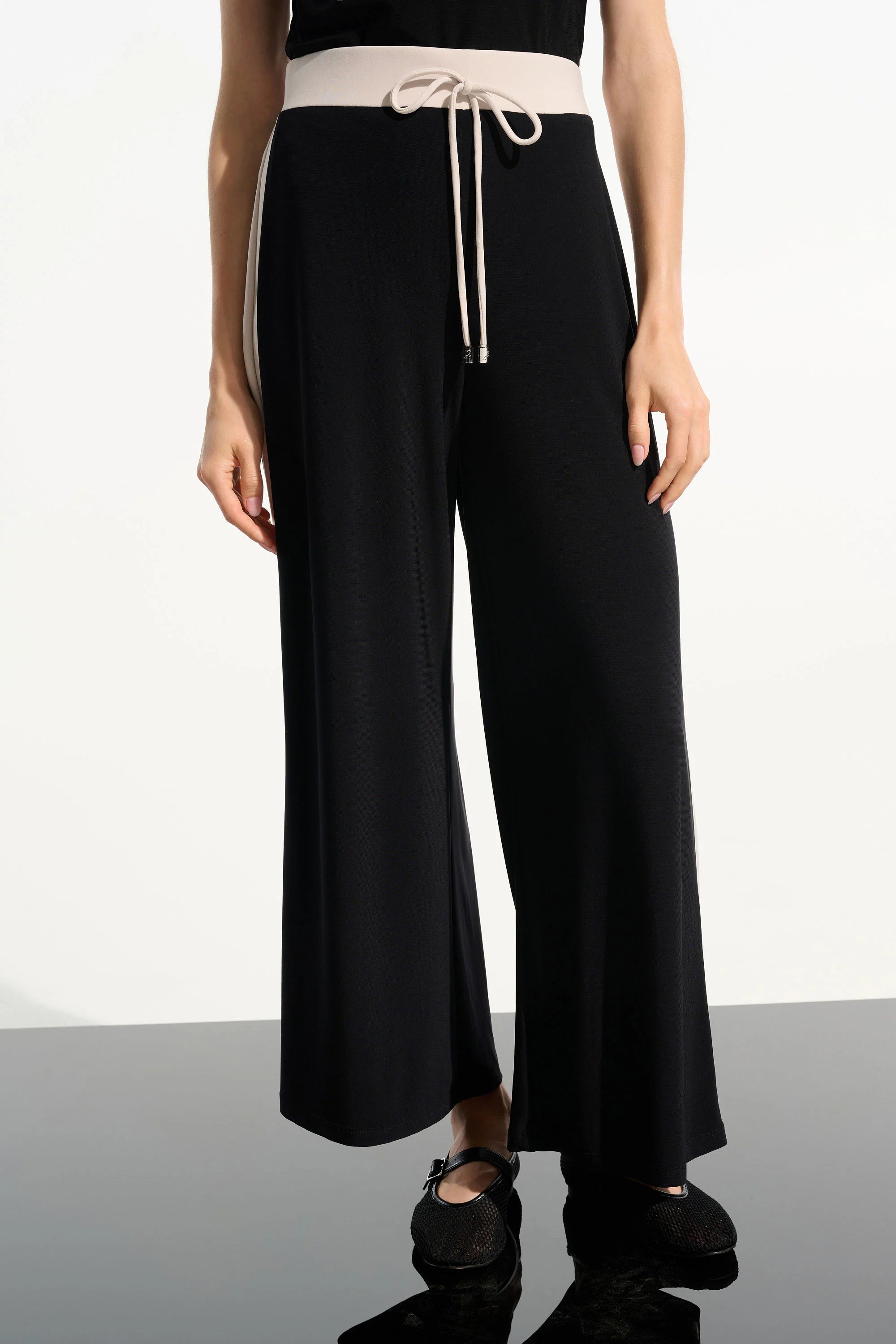 Color Block Wide Leg Pants