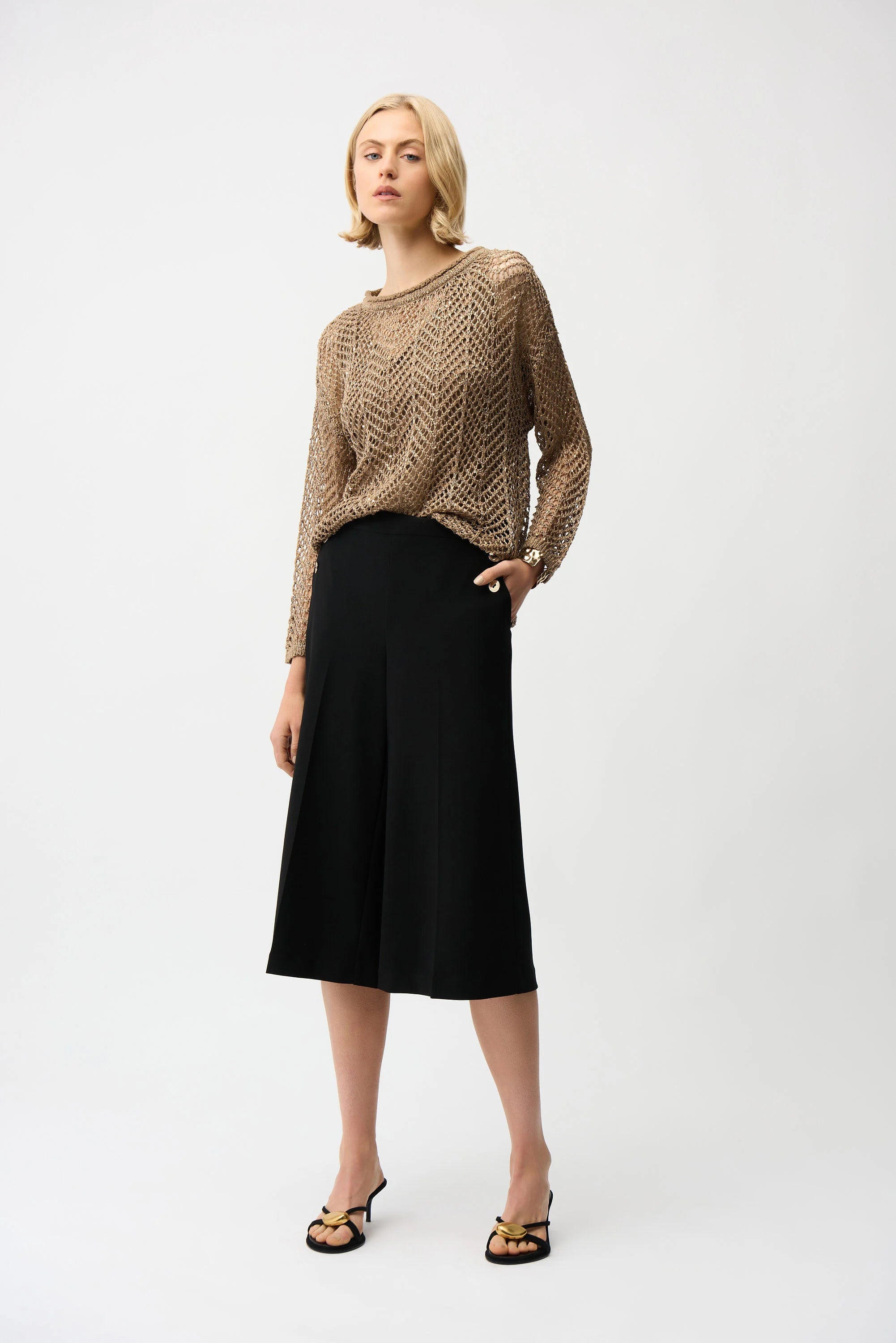 Chevron Open Stitch Sweater
