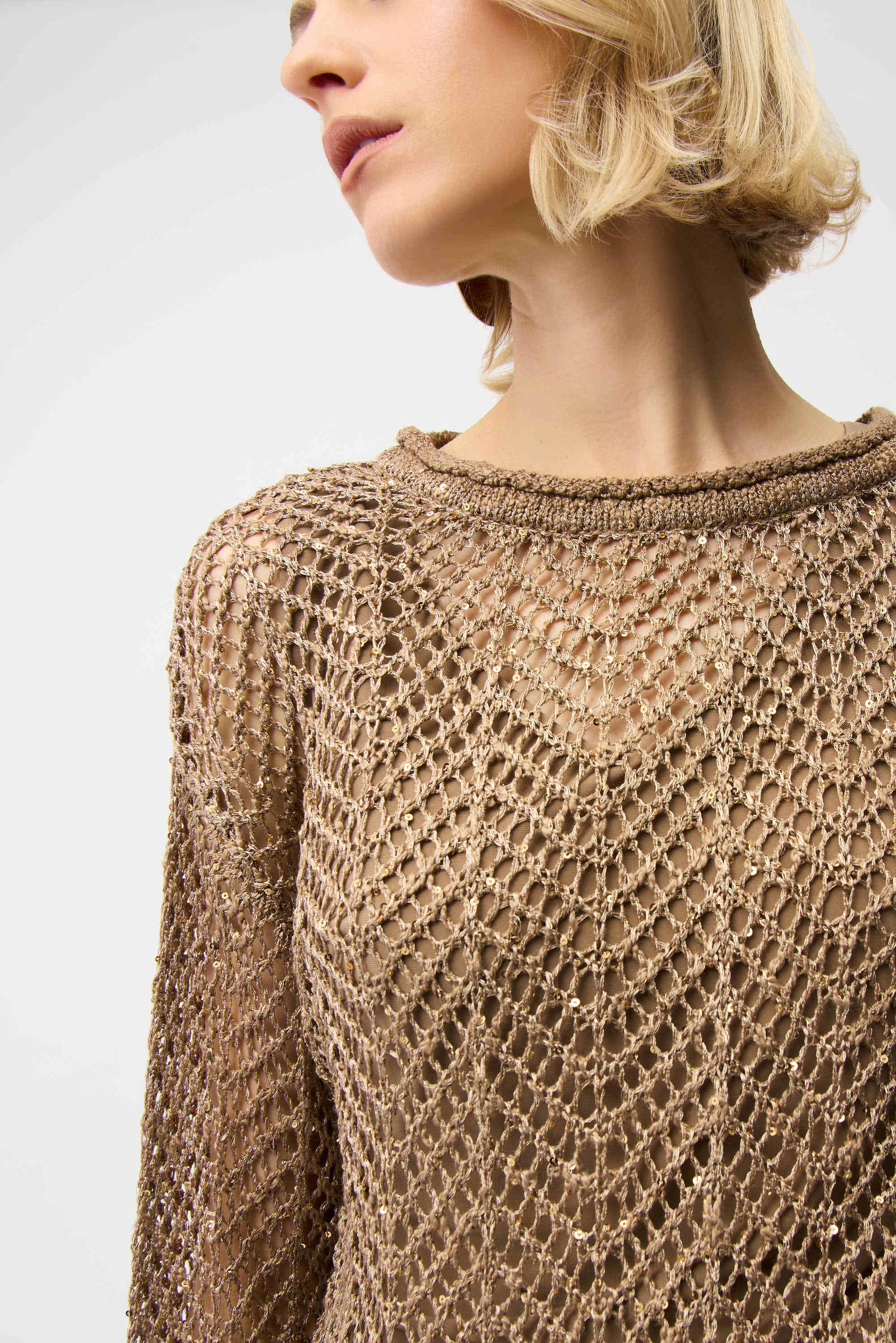 Chevron Open Stitch Sweater