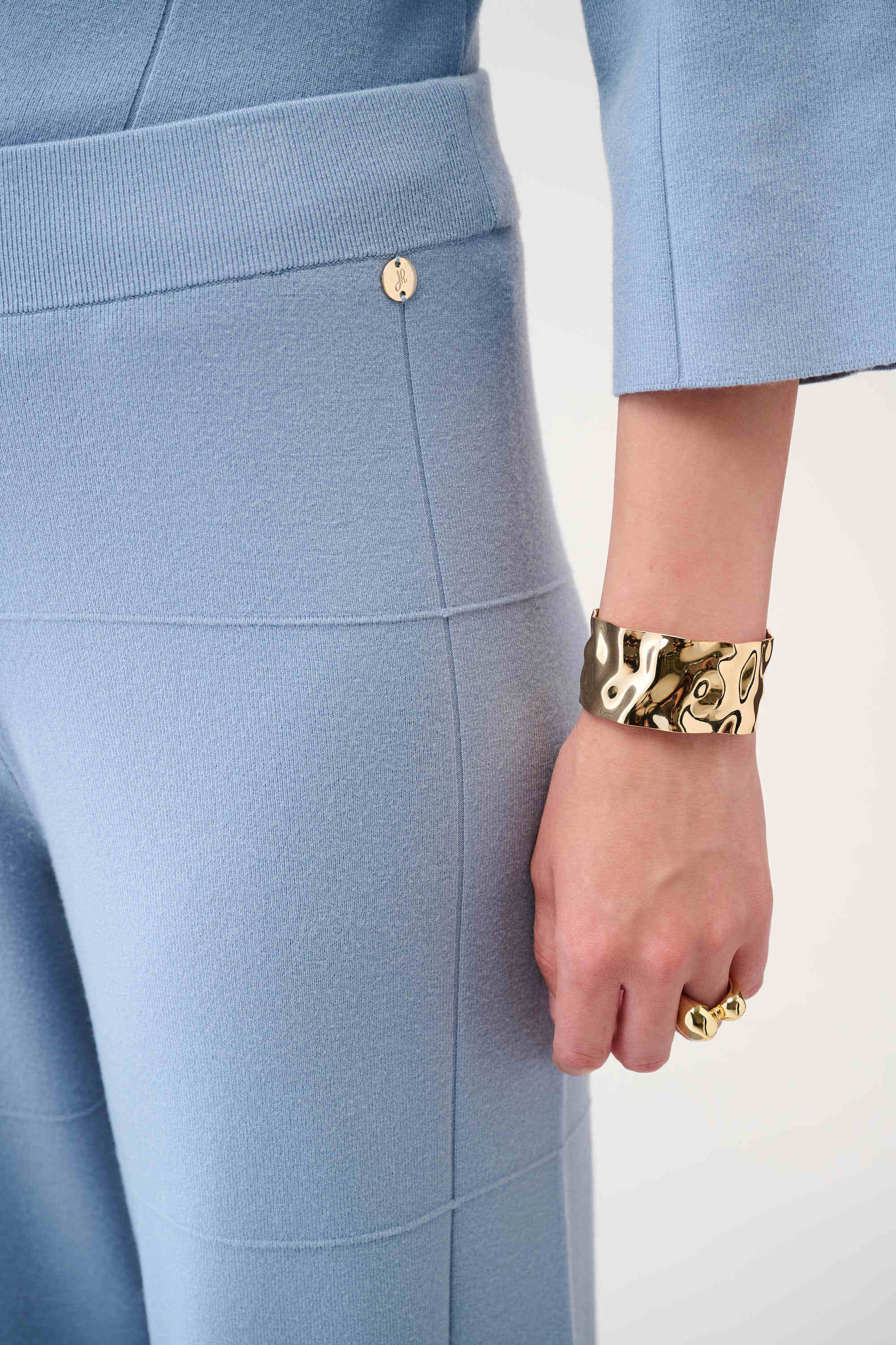 Square Stitch Culotte Pants