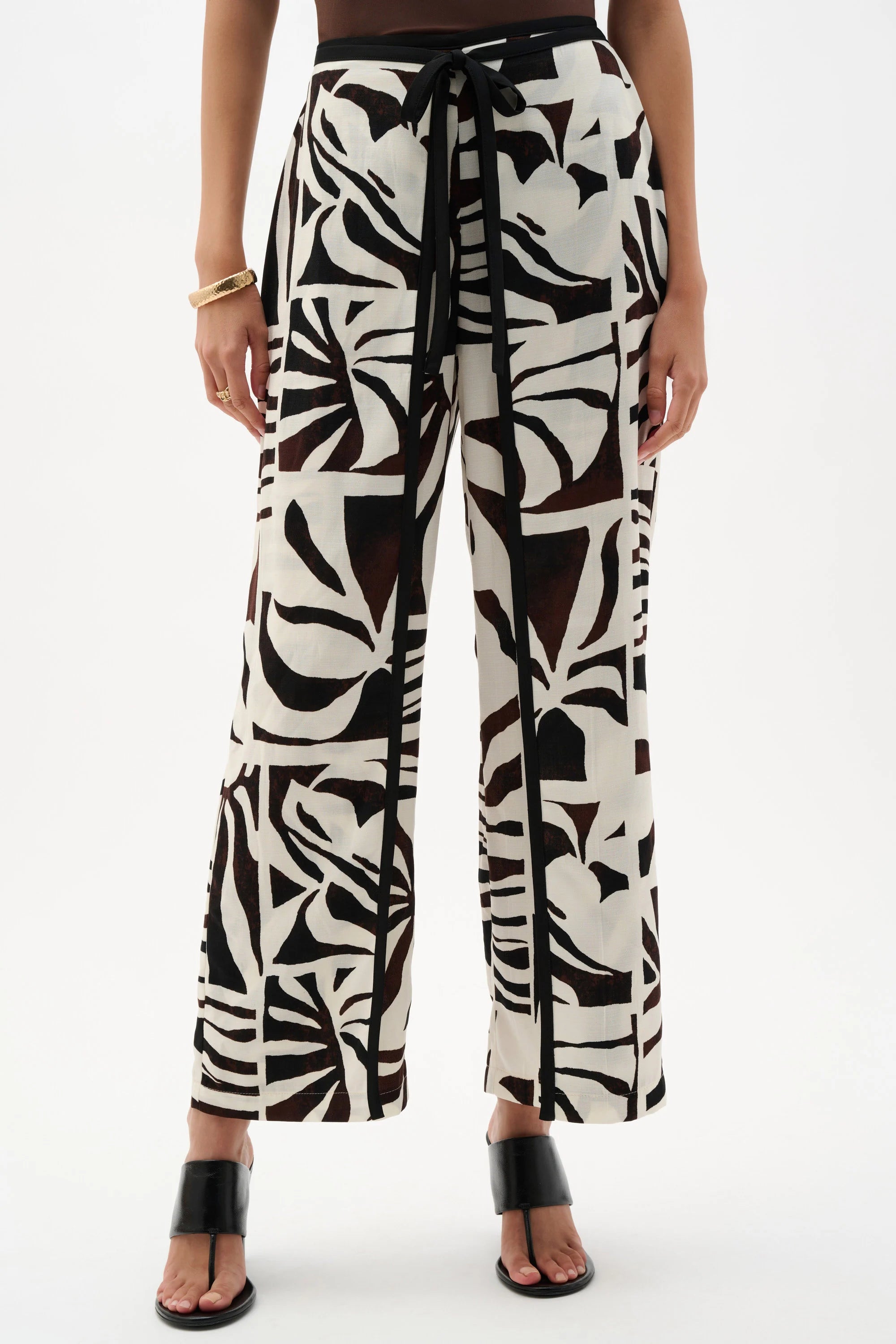 Tropical Print Pants
