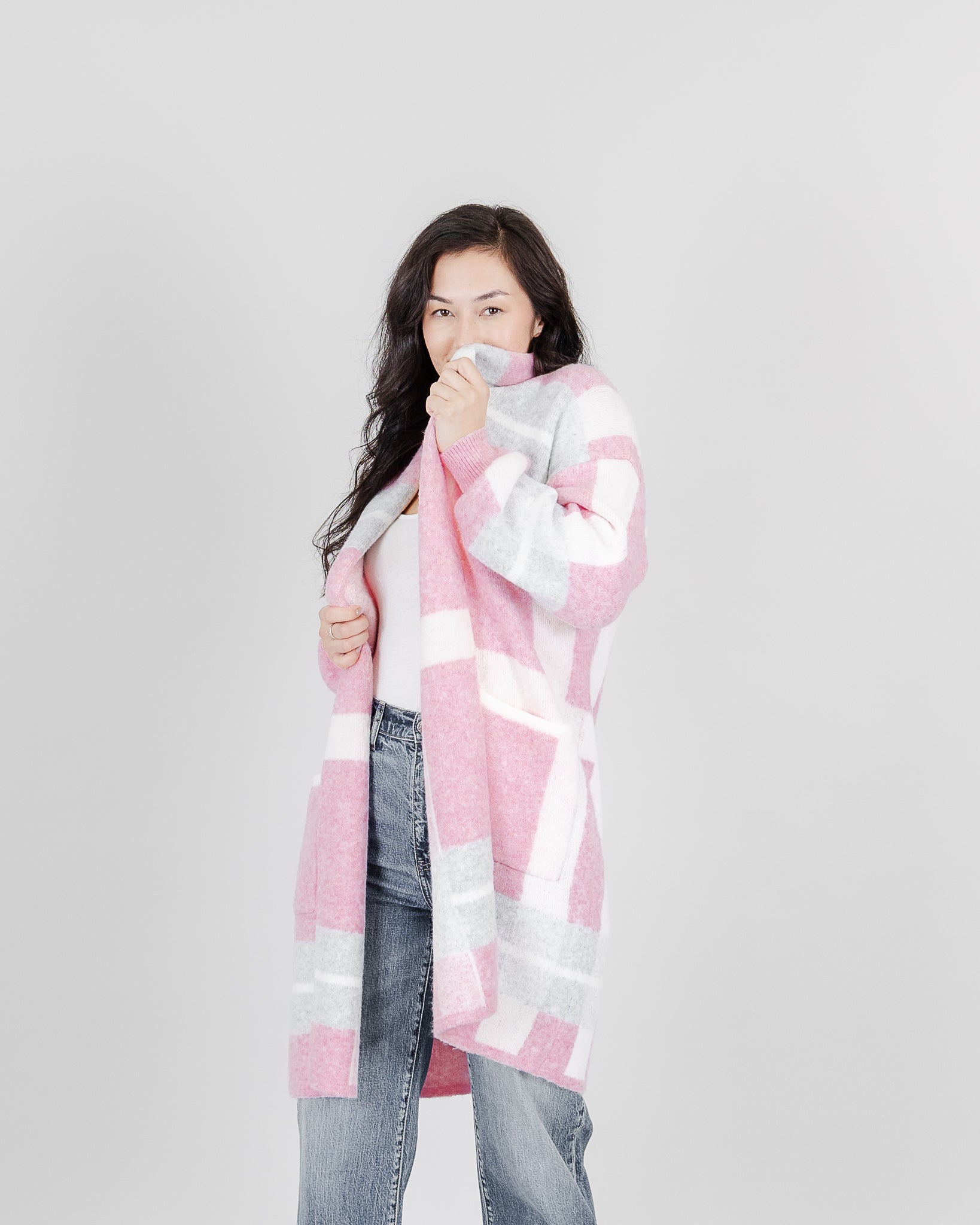 Fun Sport Coatigan With Pockets  - Style 262110p