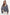 Joseph Ribkoff Conversational Print Chiffon Poncho - Style 262188