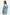 Joseph Ribkoff Striped Floral Boxy Blouse - Style 262951