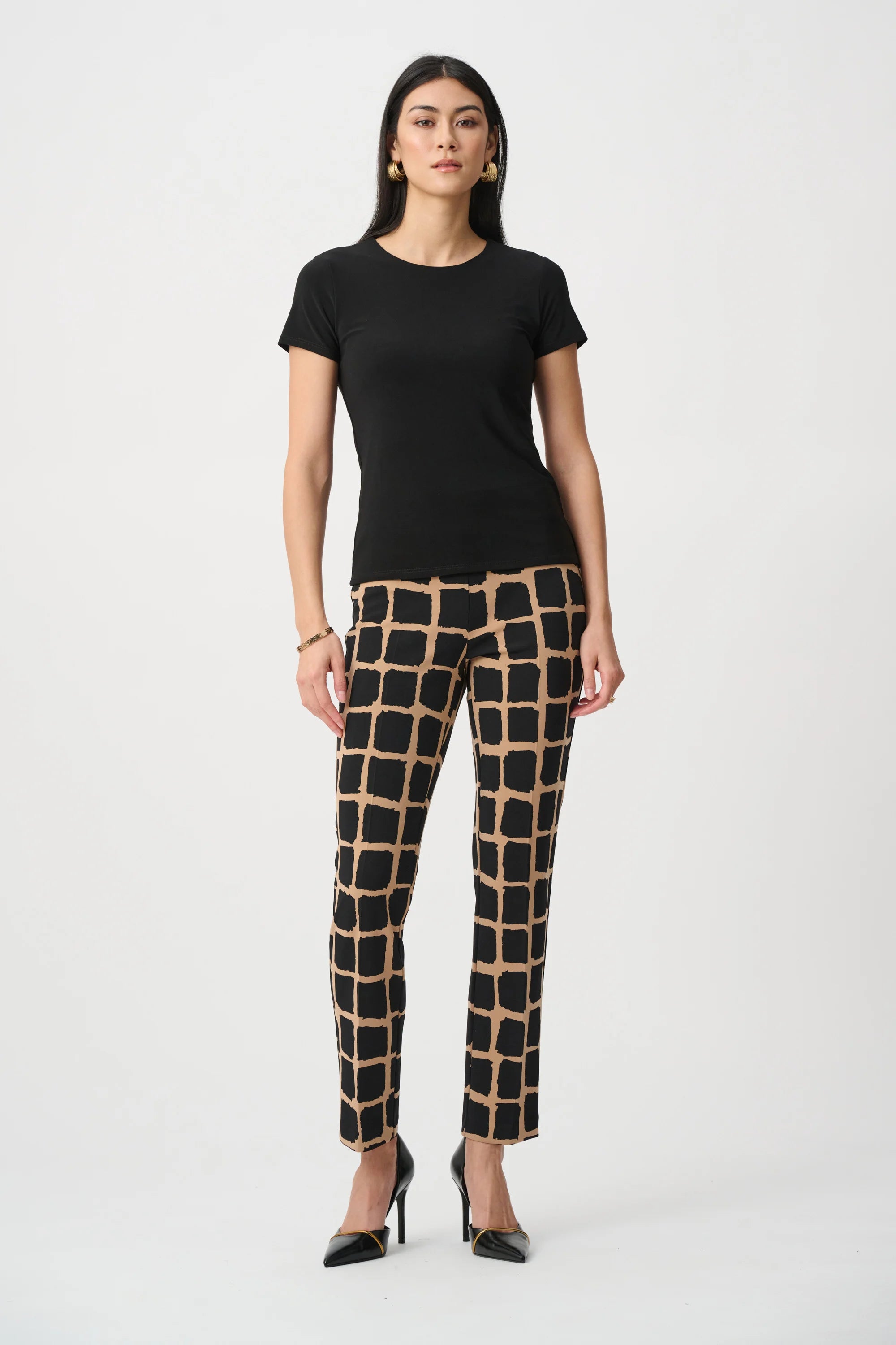 Joseph Ribkoff Abstract Pull-On Pant - Style 263226