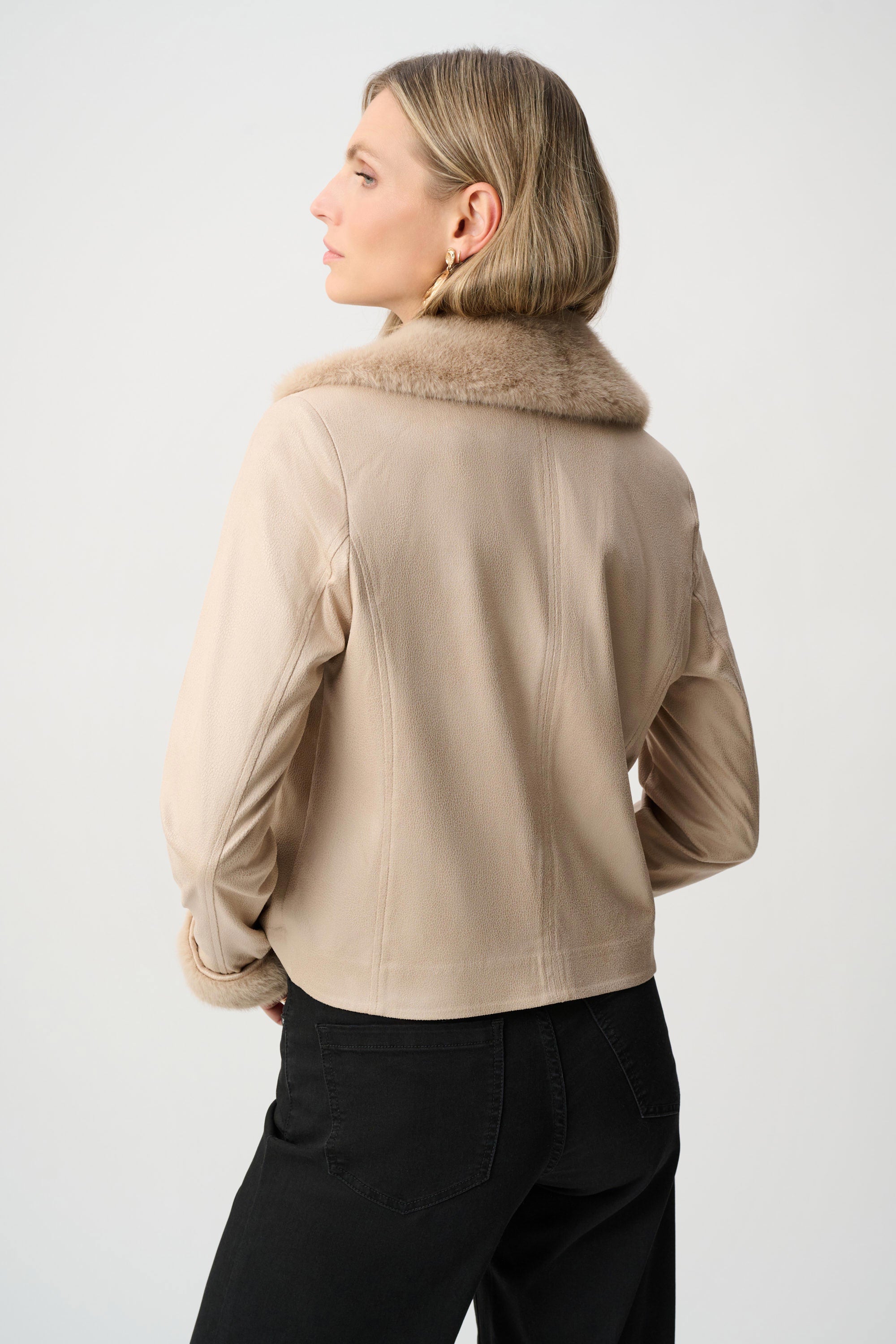 Faux Suede Jacket