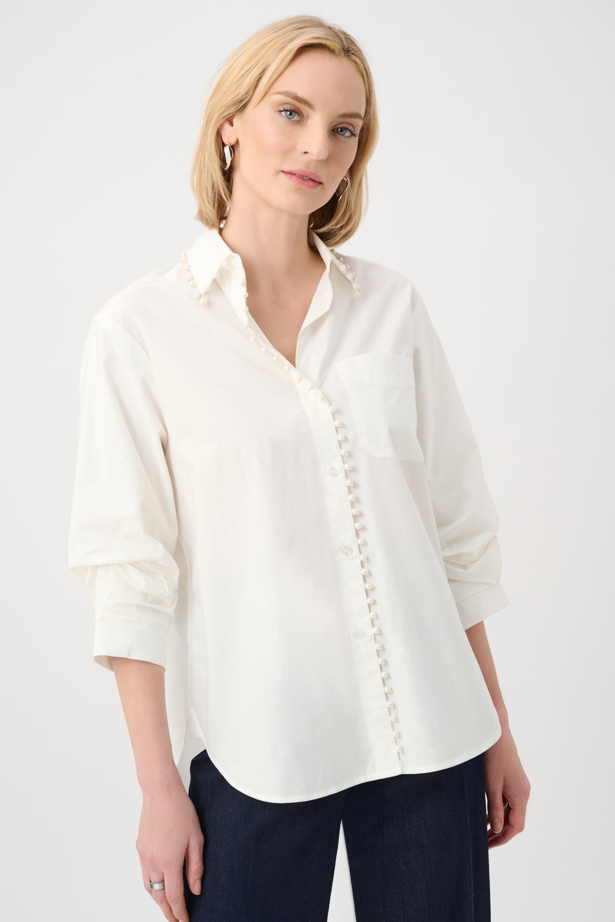Cotton Poplin Pearl