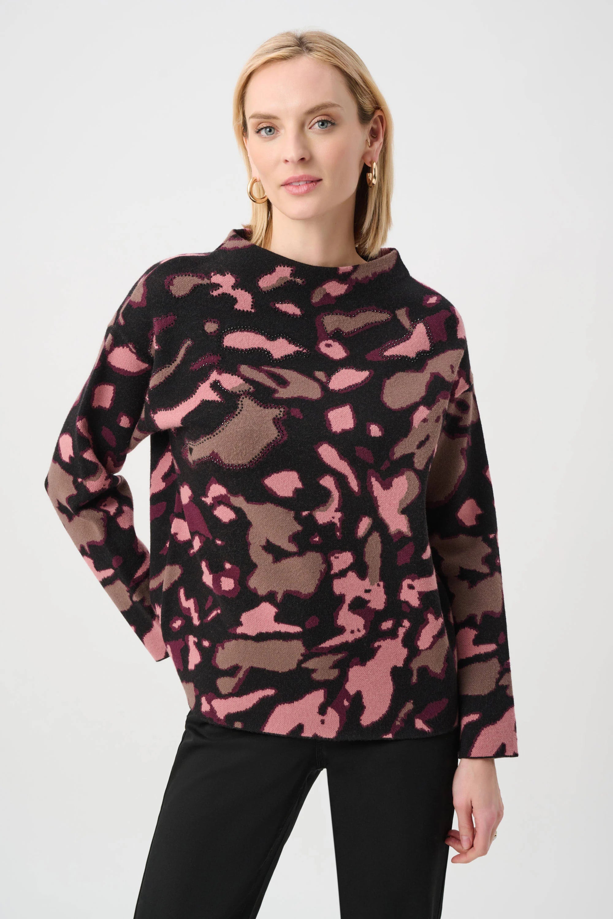 Spotted Knit Sweater