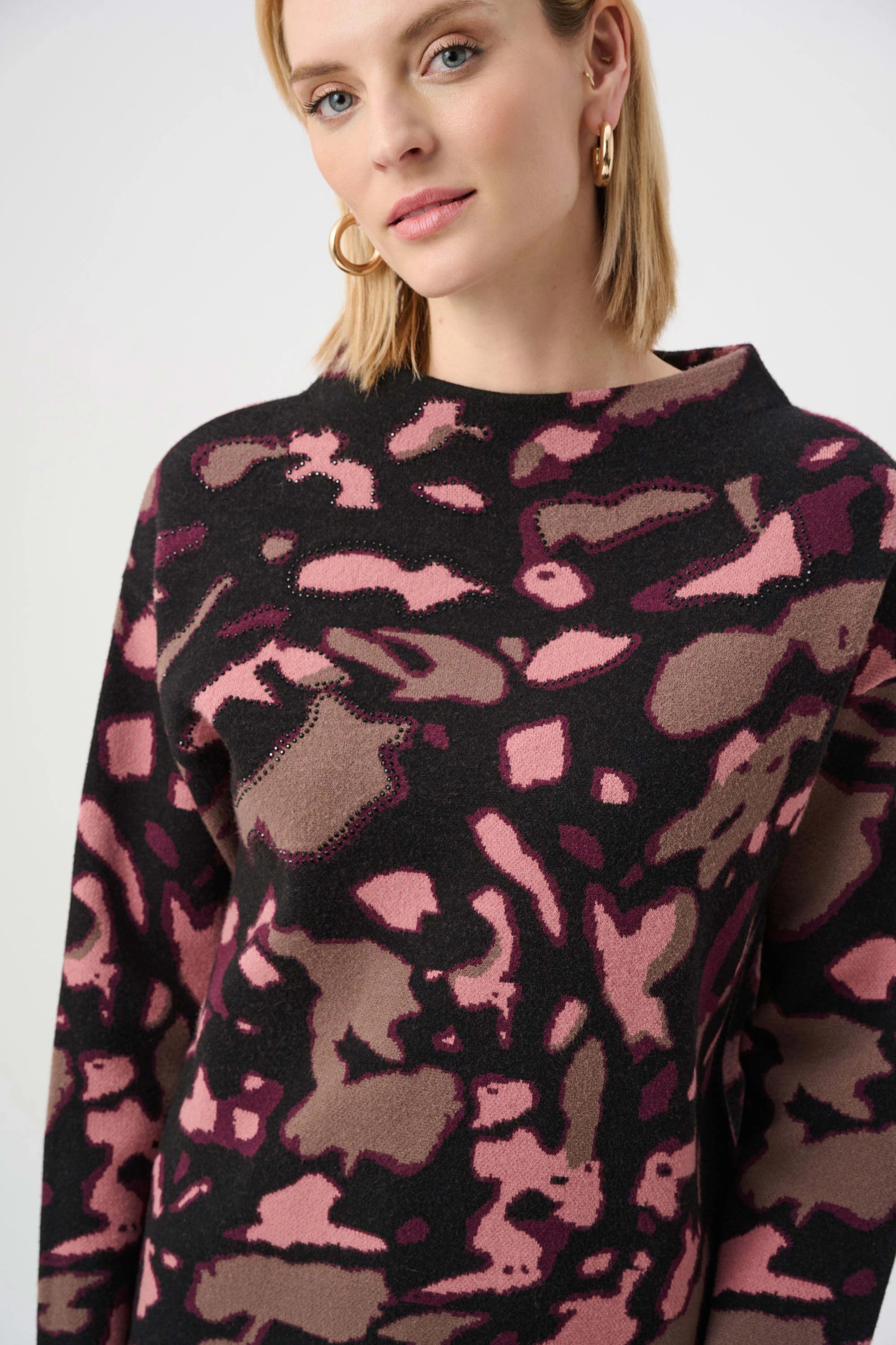 Spotted Knit Sweater