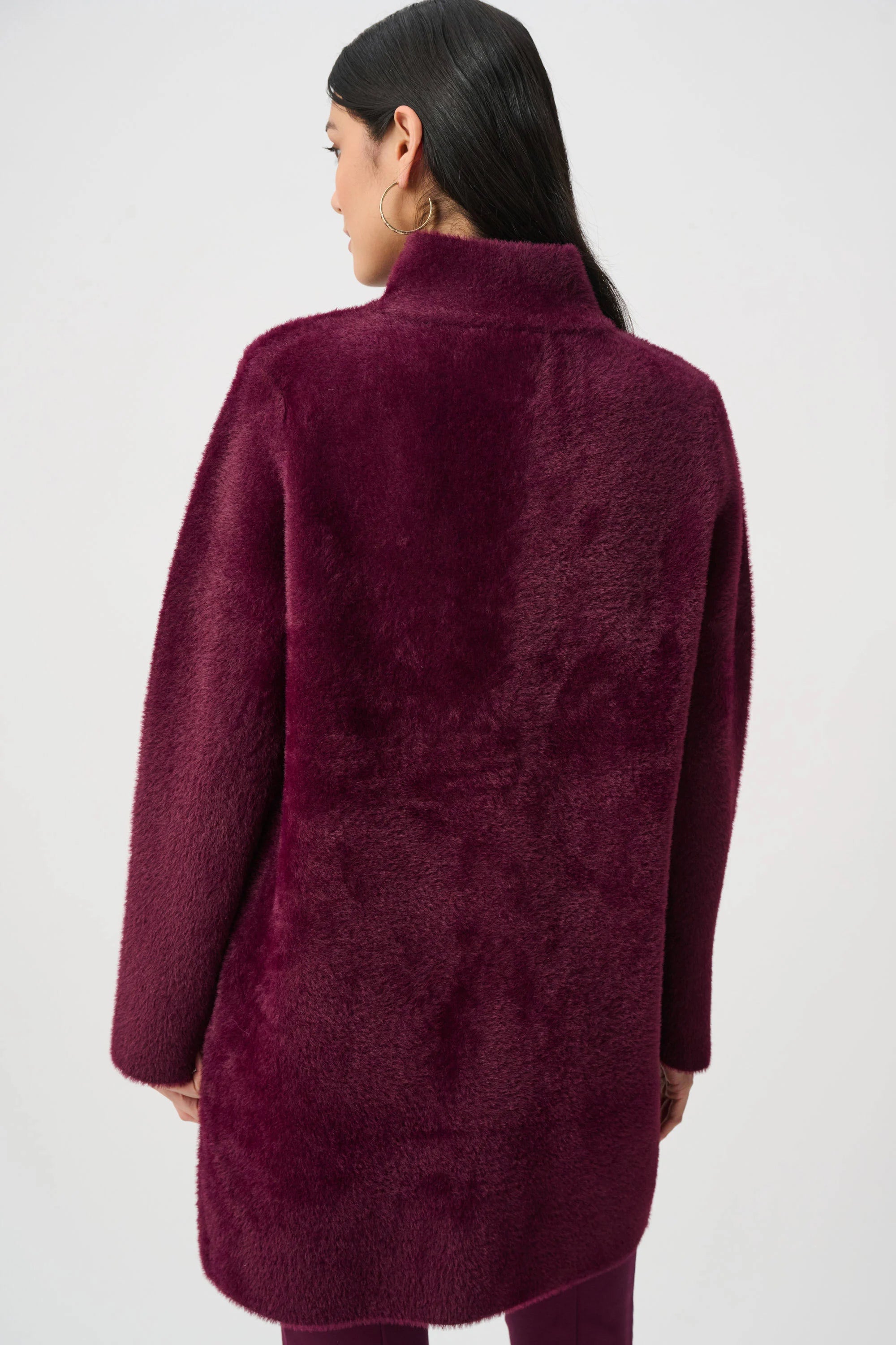Classic Mock Neck Coat