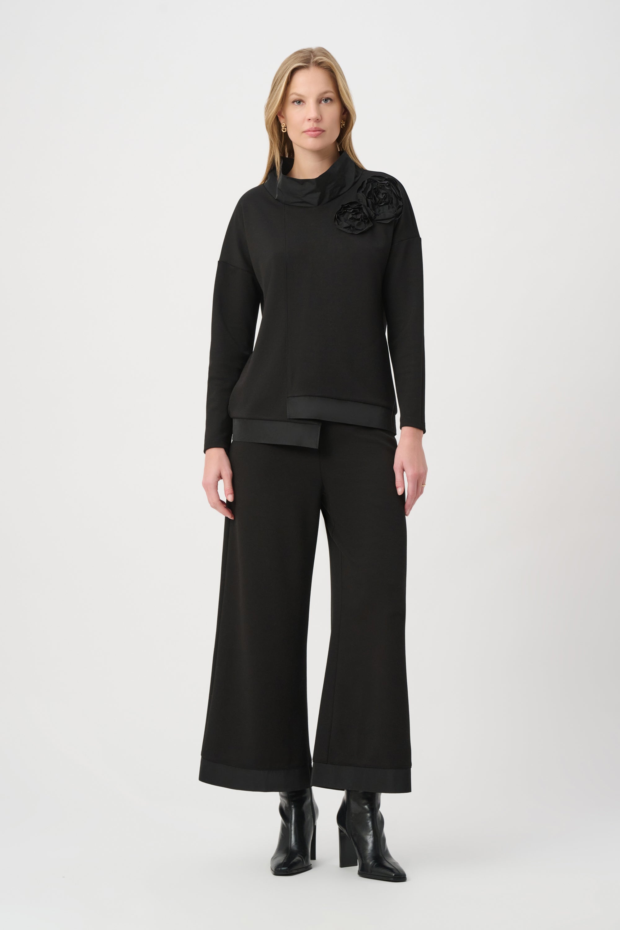 Joseph Ribkoff Floral Embroidered Tunic 264120 | Modella Canada