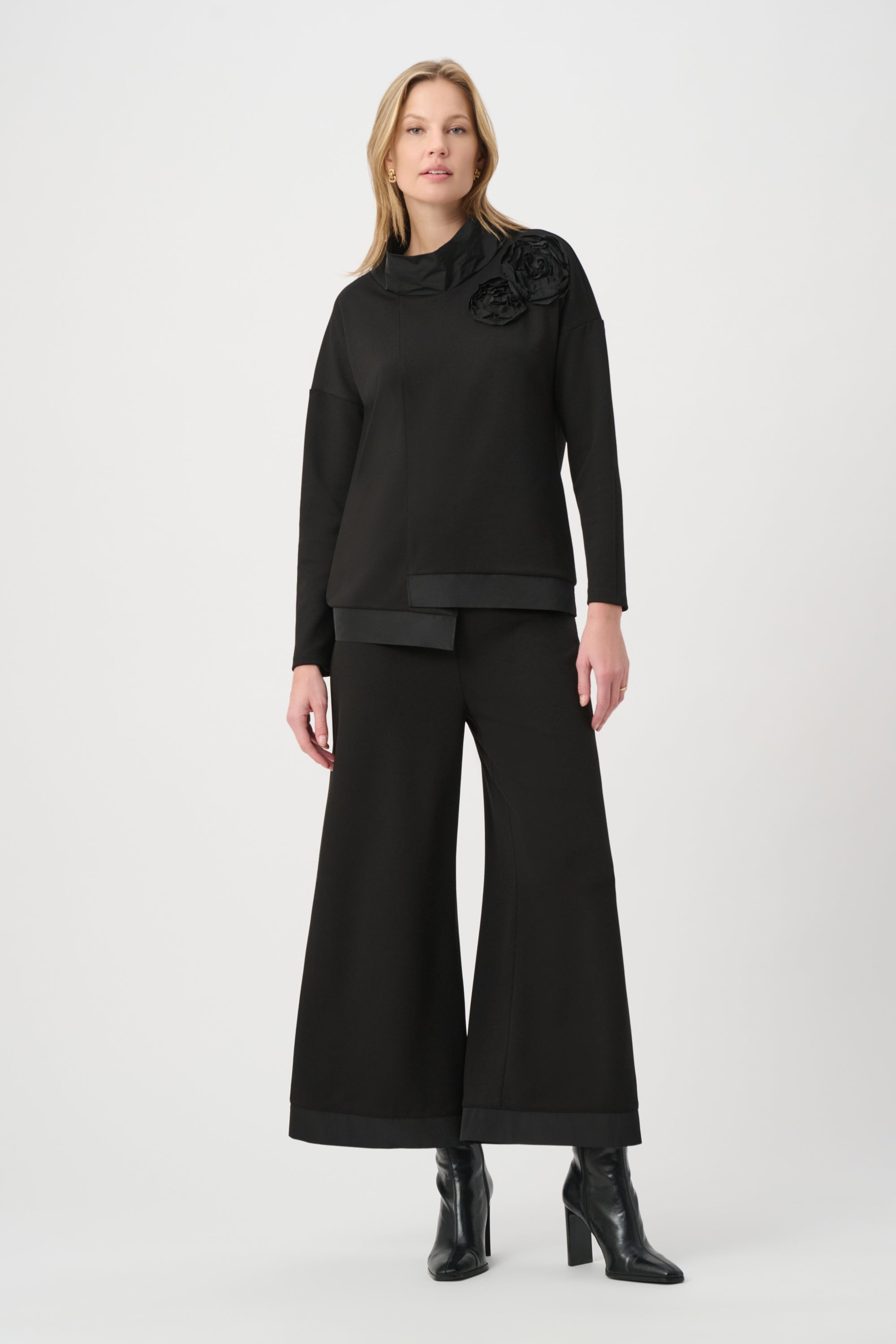 パンツ #26122 R Joseph Ribkoff Wide-Leg Pull-On Pants 264121 | Modella Canada