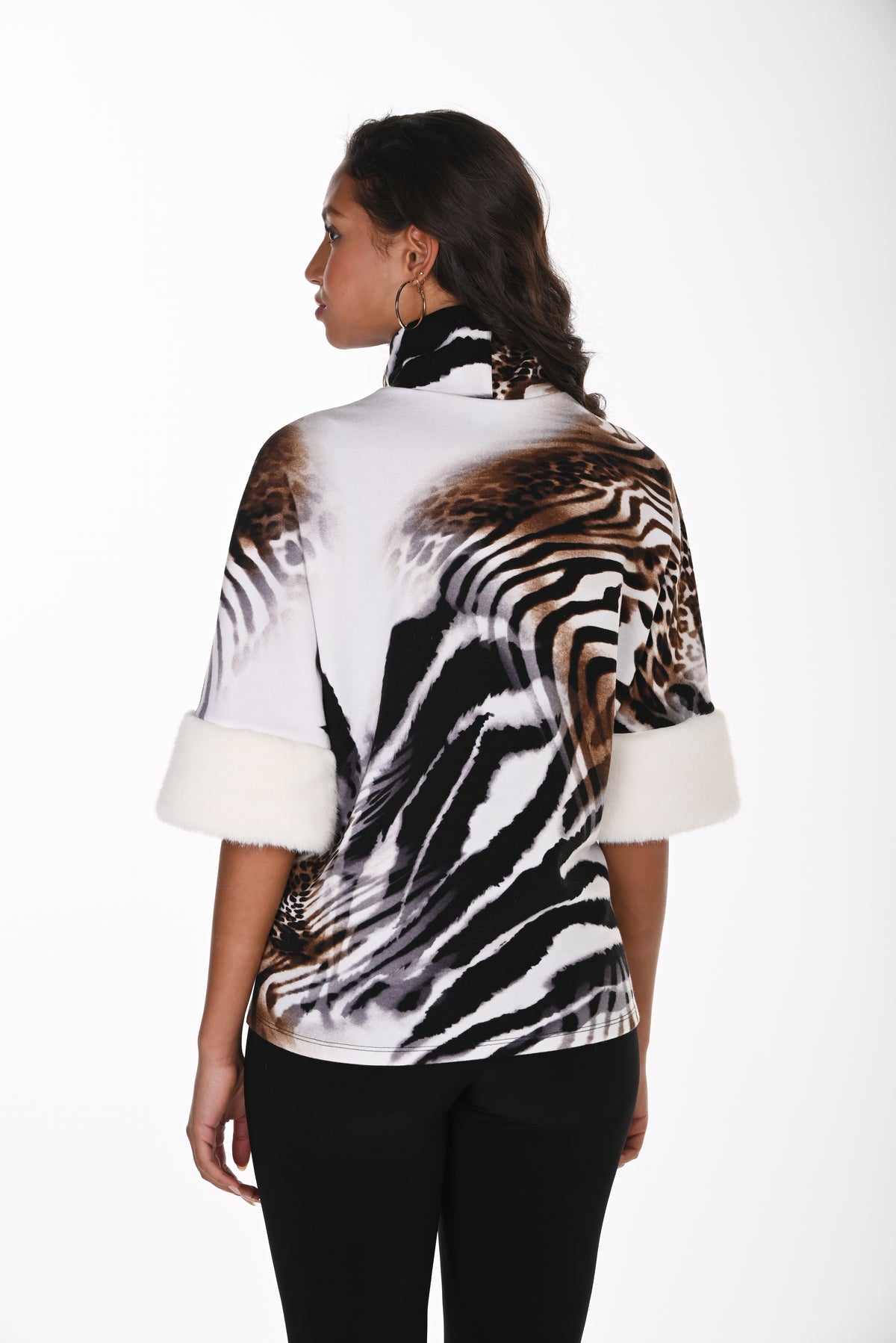Frank Lyman Animal Print Top - Style 264201