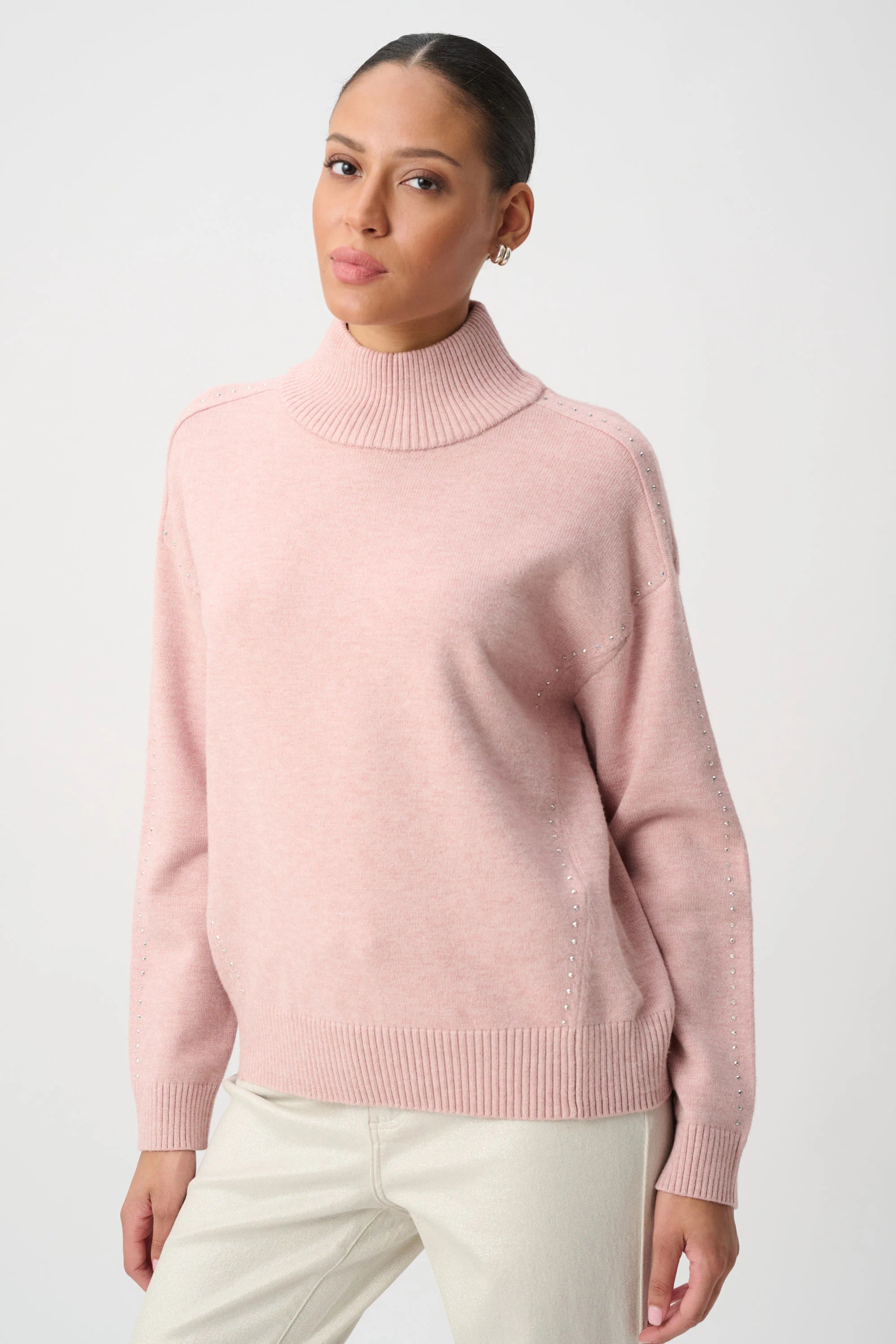 Joseph Ribkoff Embellished Turtleneck Sweater - Style 264934
