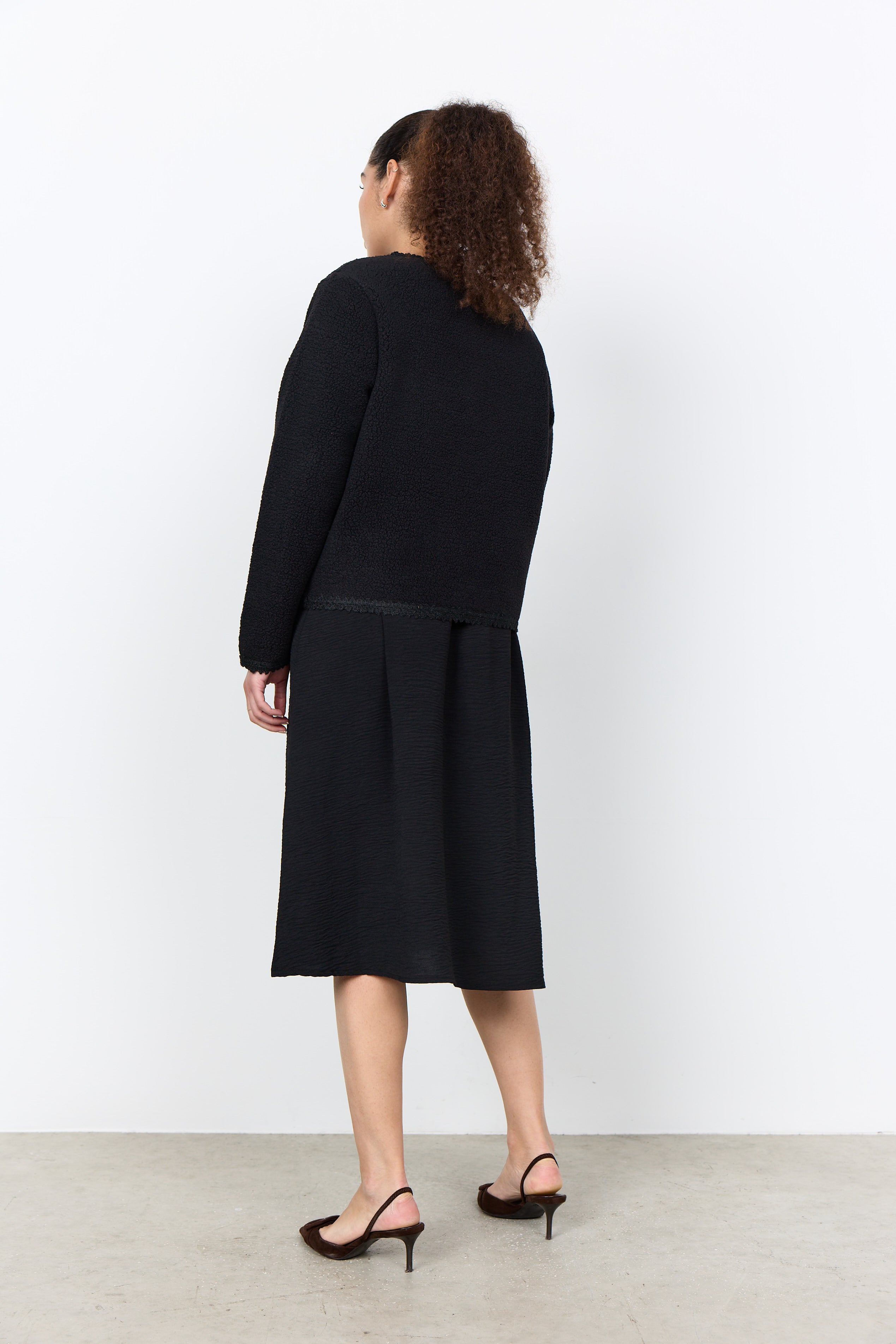 Soya Concepts Gertrud One Button Front Cardigan - Style 5PF27754