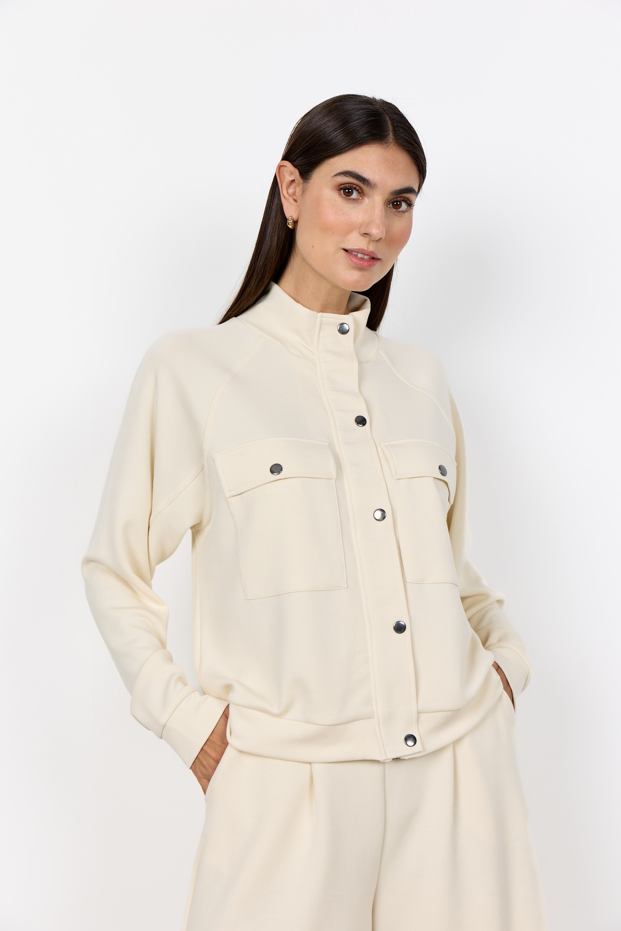 Soya Concepts  Button Front Jacket - Style 5PF27768