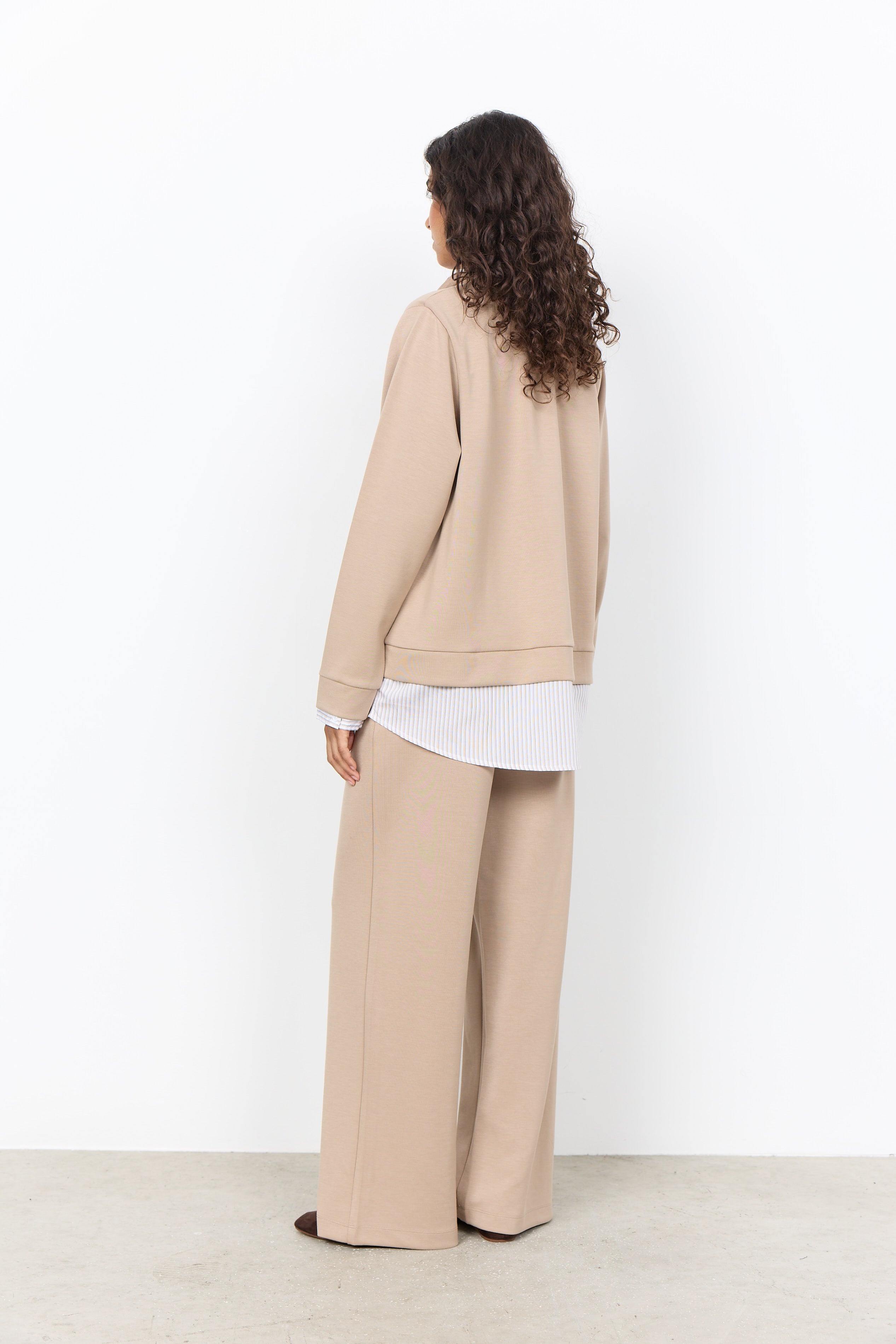 Soya Concepts Banu V-Neck Fooler Sweater - Style 5F27857