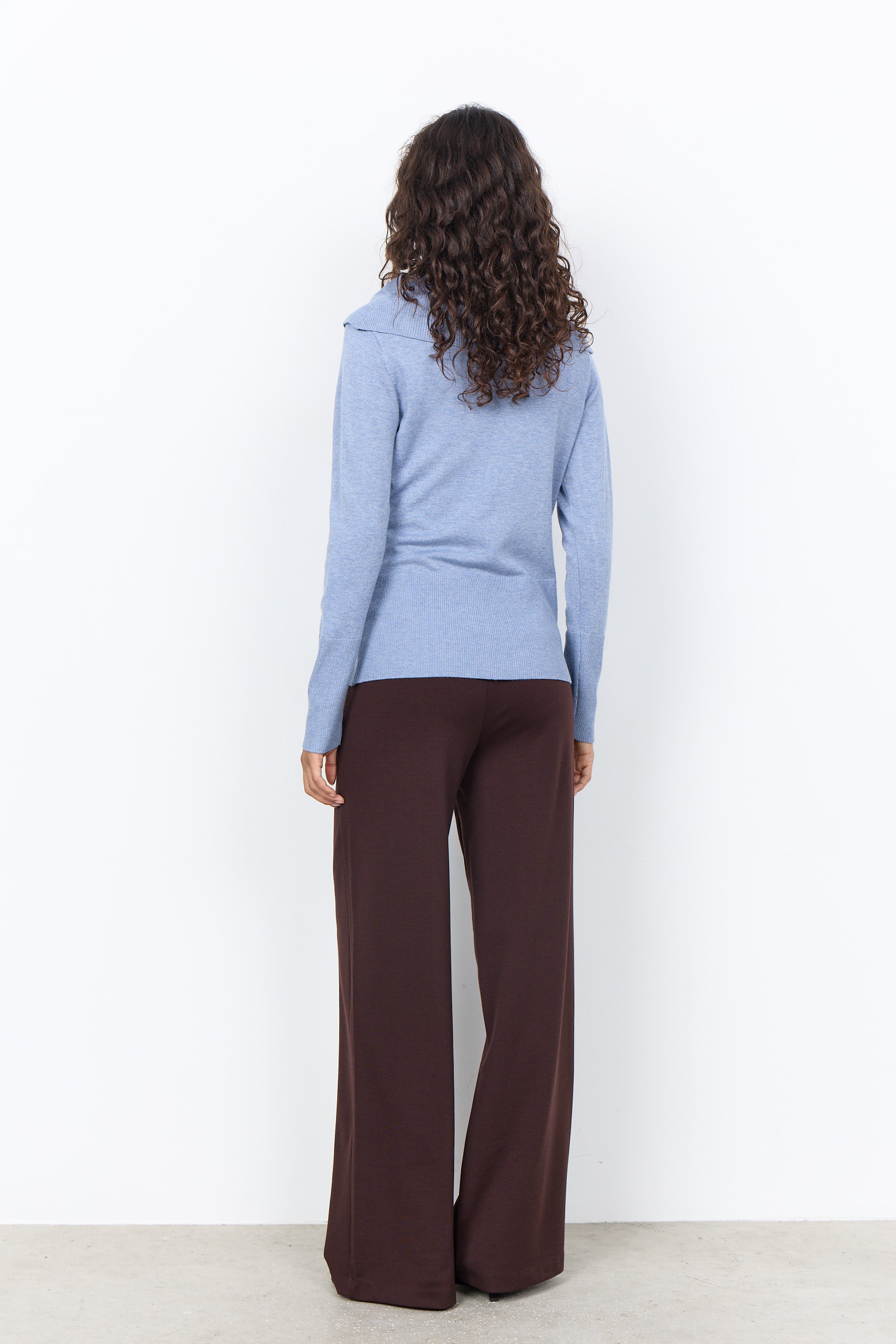Soya Concepts Long Sleeve Cowl Neck Top - Style 5F32994