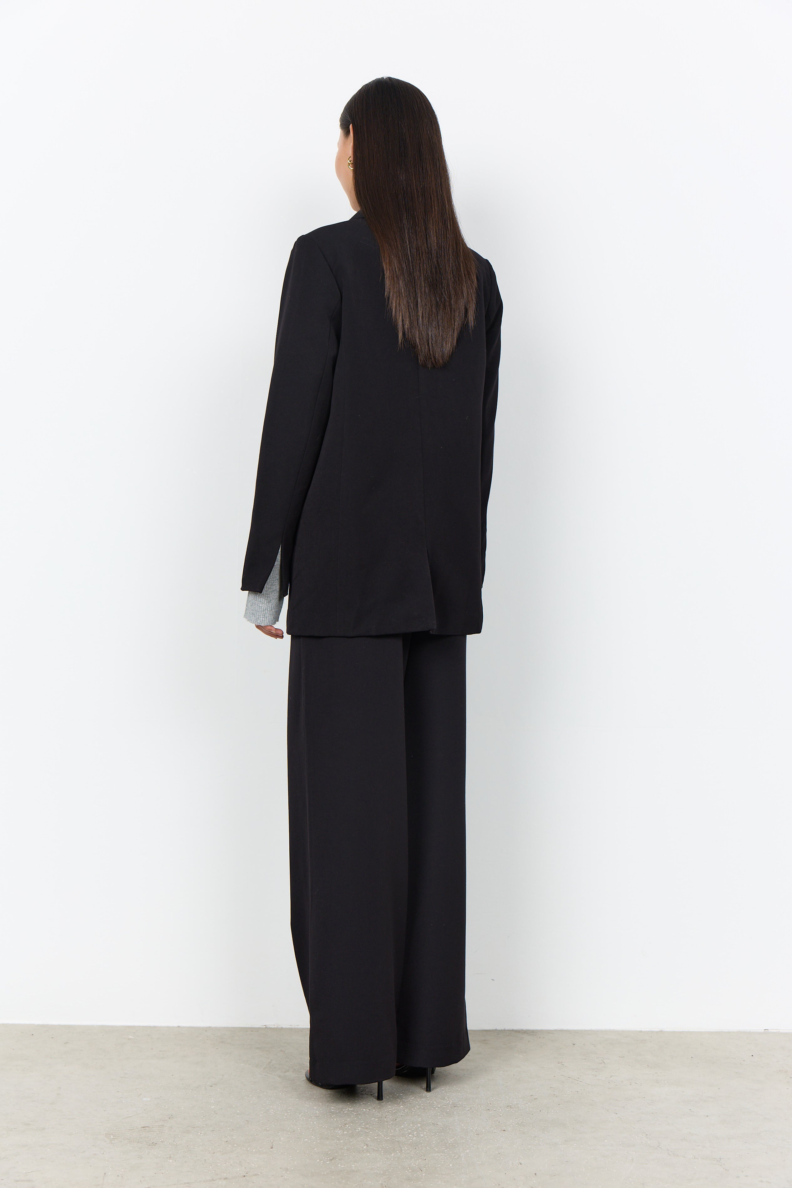 Soya Concepts Single Button Boxy Blazer - Style 5F41444