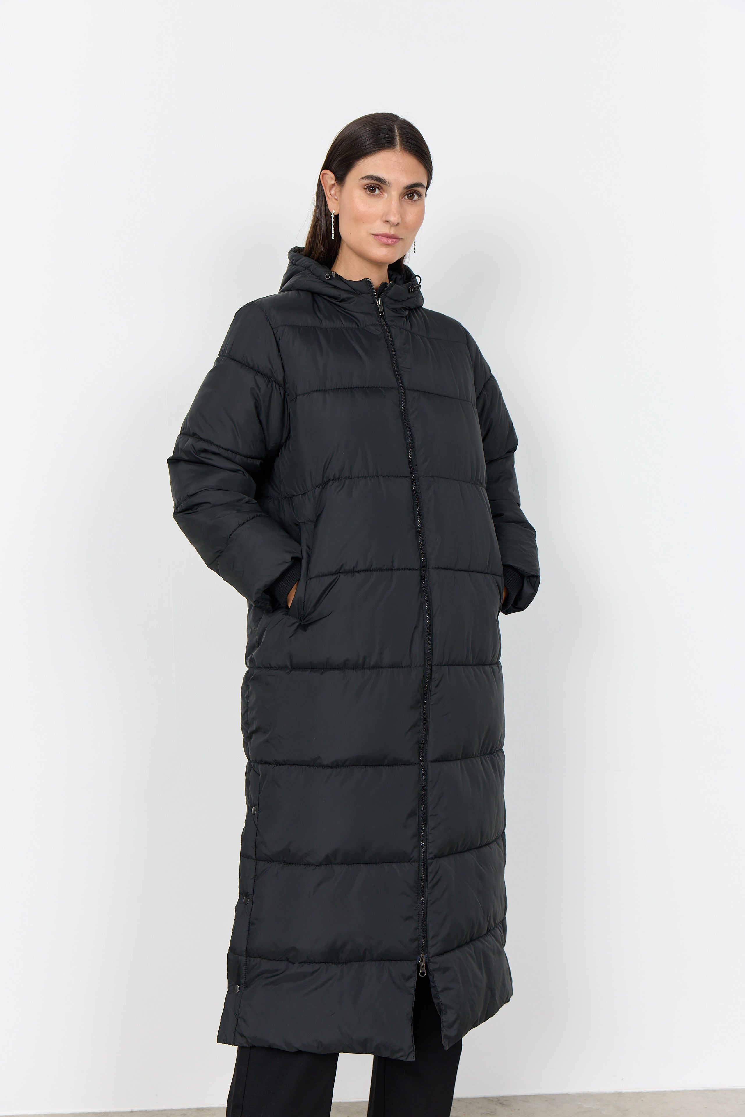 Soya Concepts Long Puffer Coat - Style 5PF41508