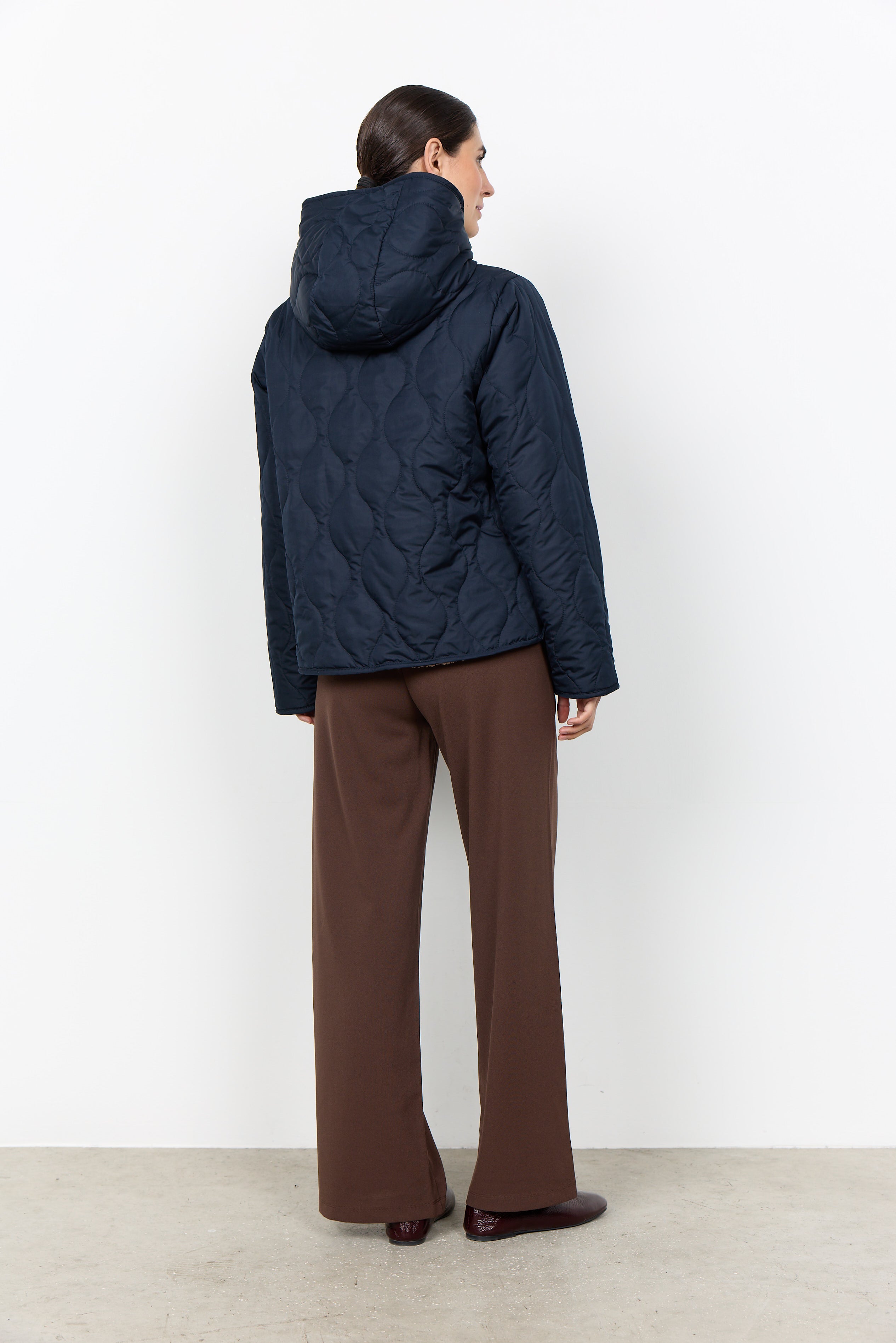Soya Concepts Hooded Fleece-Lined Jacket - Style 5PF41848
