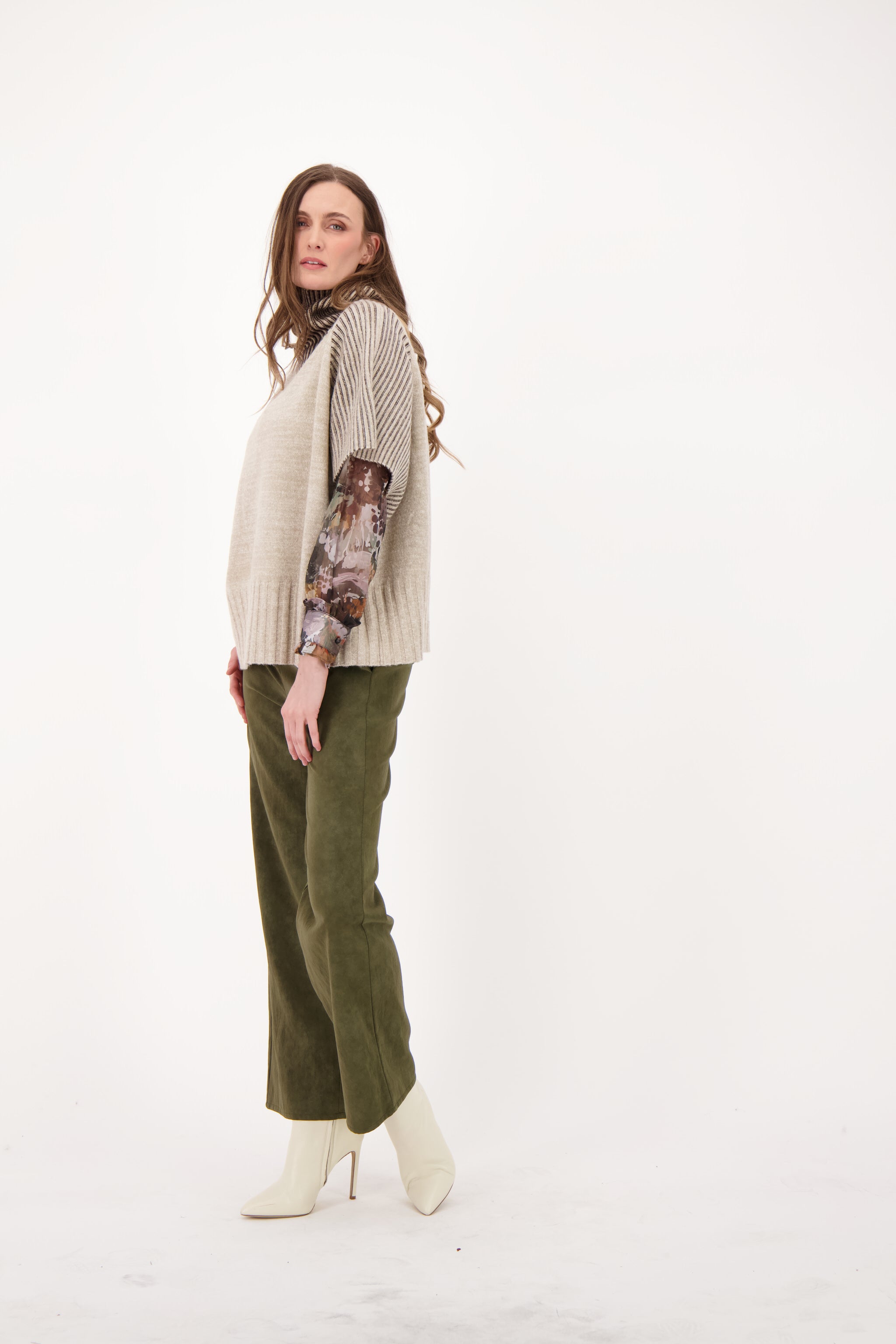 Spanner Turtleneck Sweater Vest - Style 426288