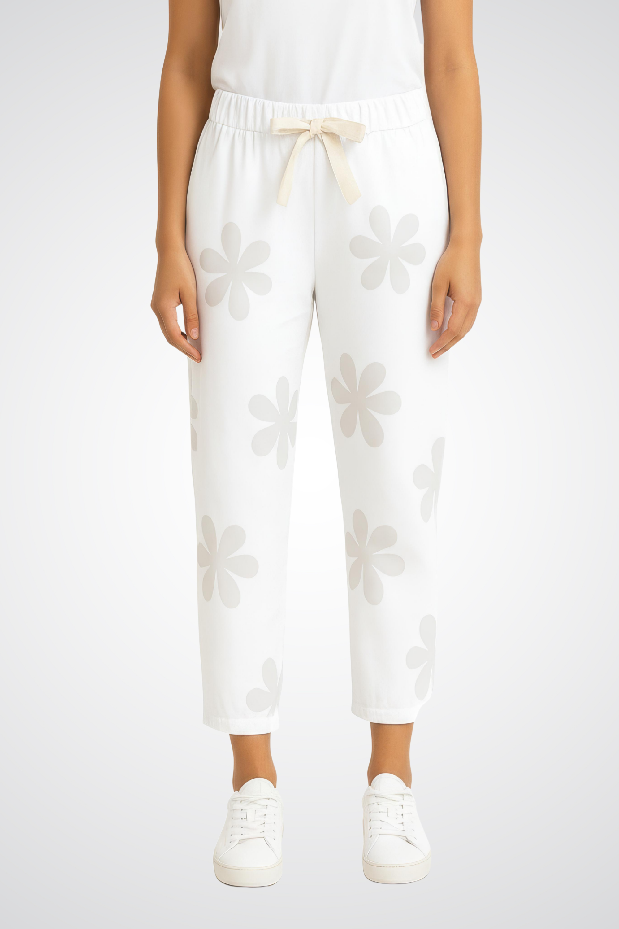 Pull-On Flower Pants