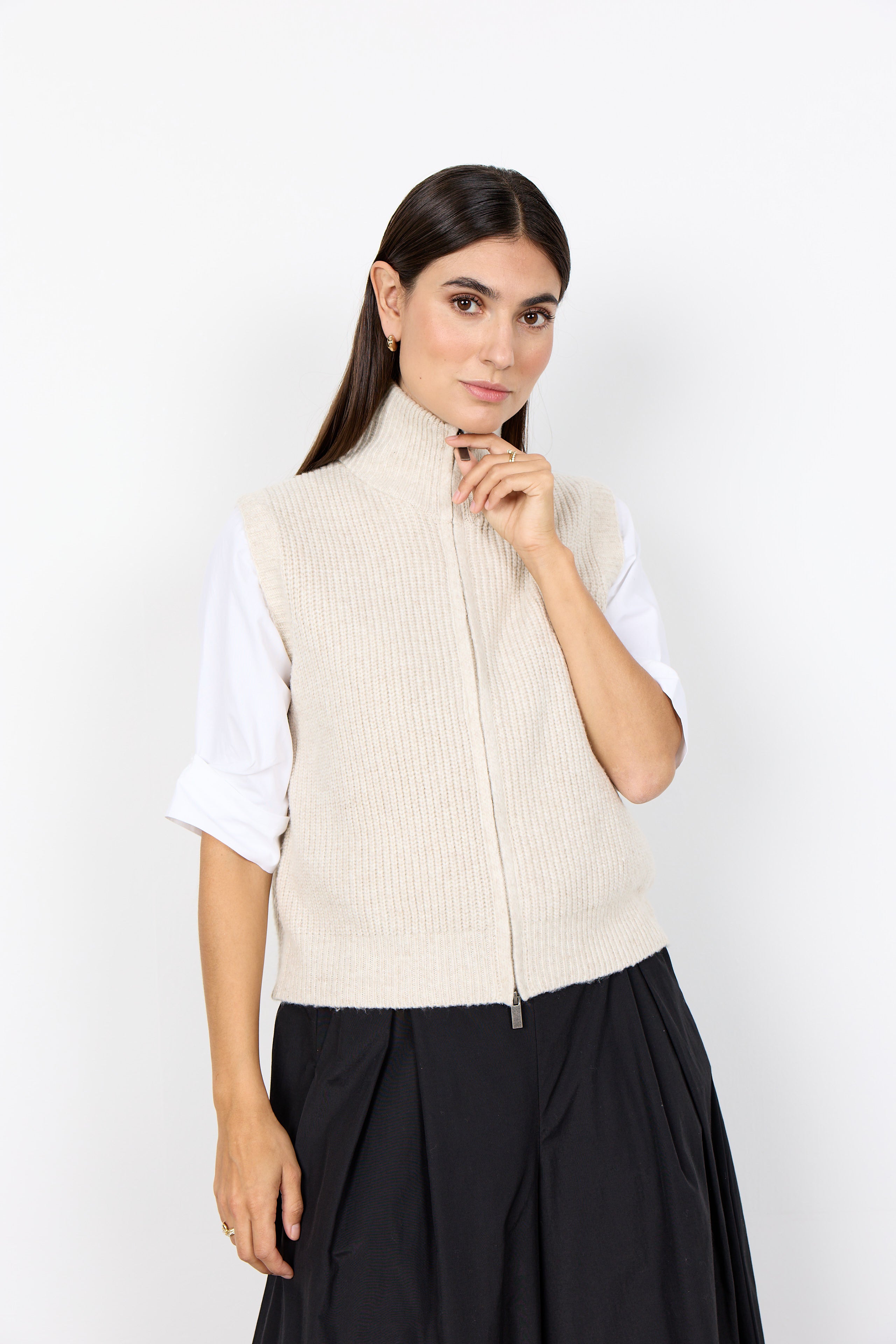 Soya Concepts Zip-Front Vest - Style 5PF51516