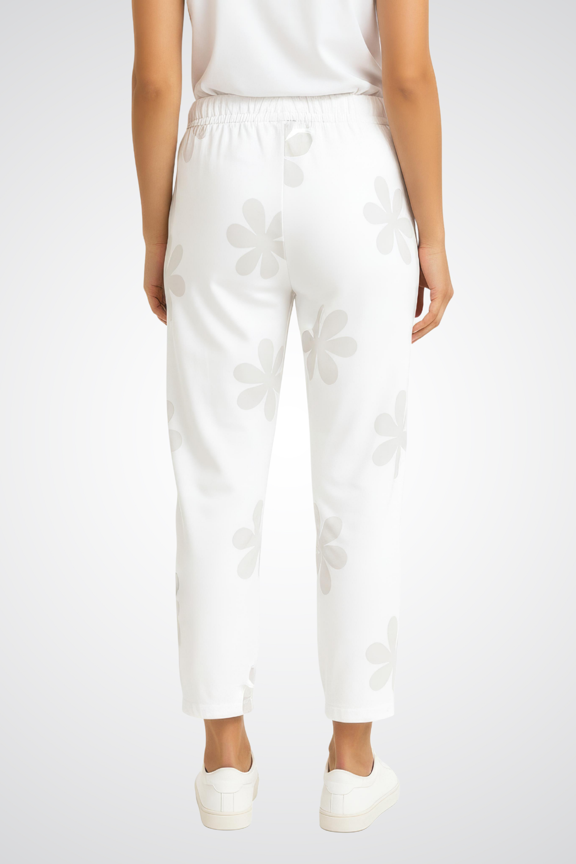 Pull-On Flower Pants