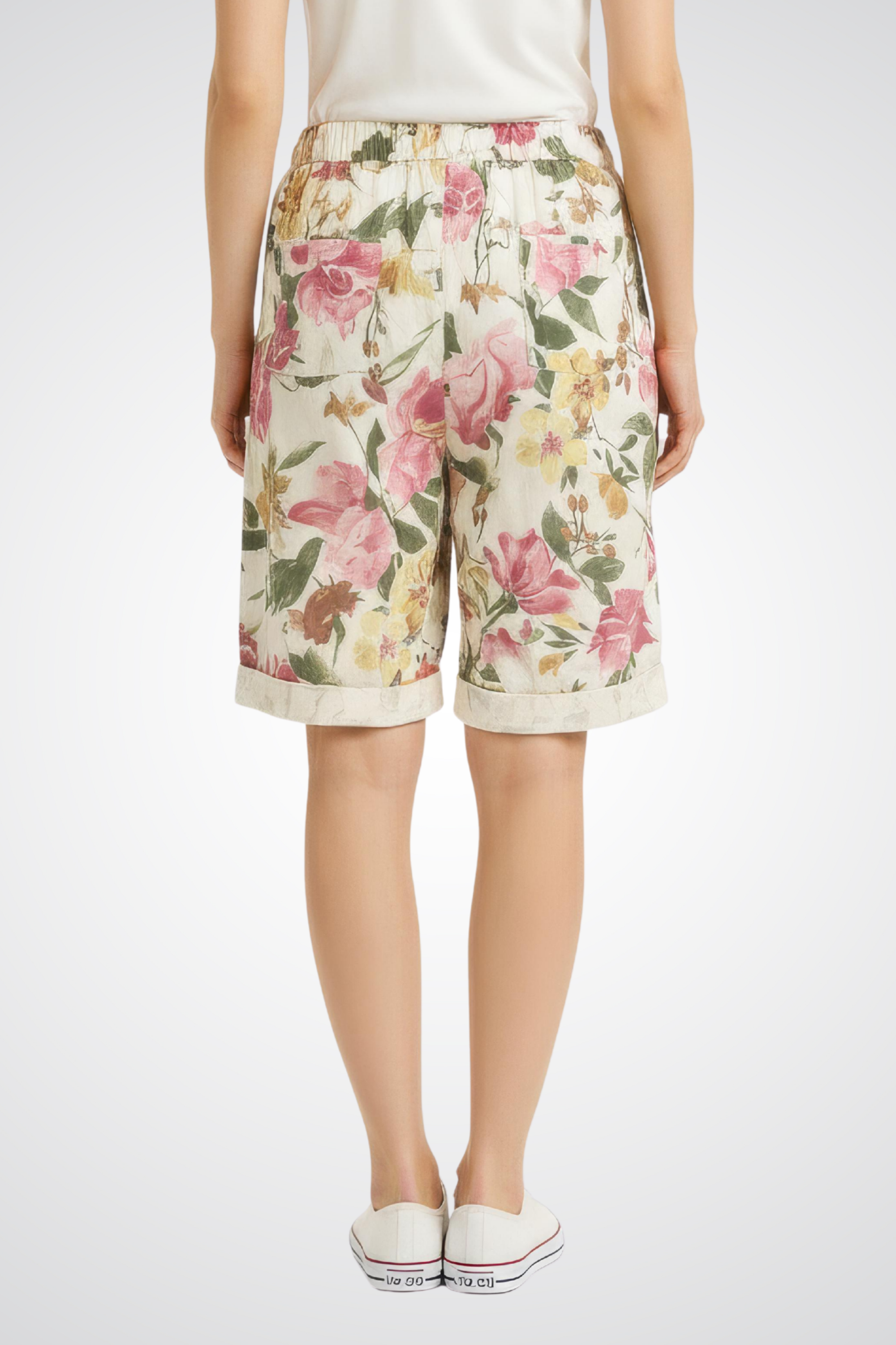 Floral Drawstring Pants