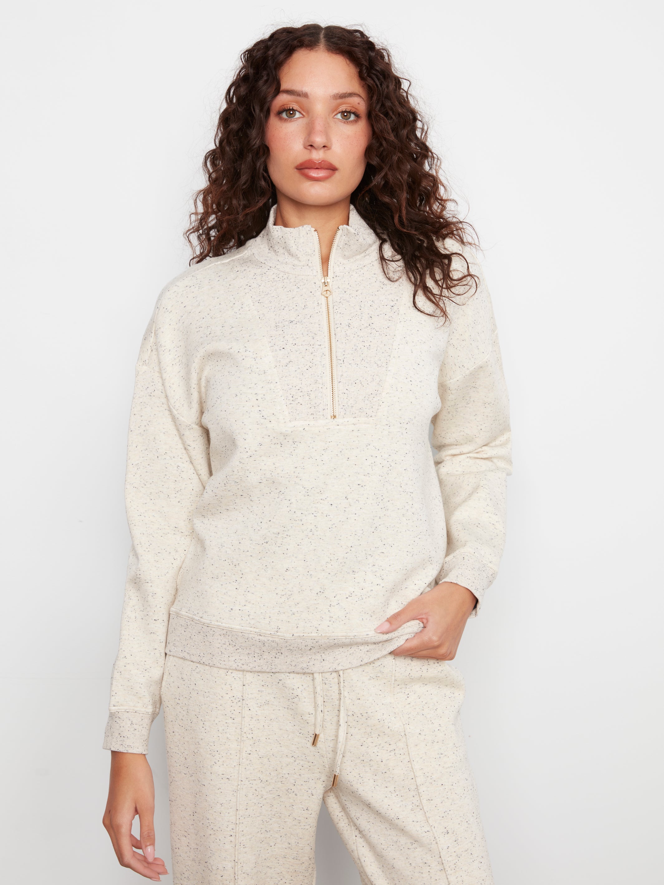 Soft Scuba Half-Zip Sweatshirt