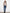 Charlie B Zipped Sweater Denim Pockets  - Style C2045-716C